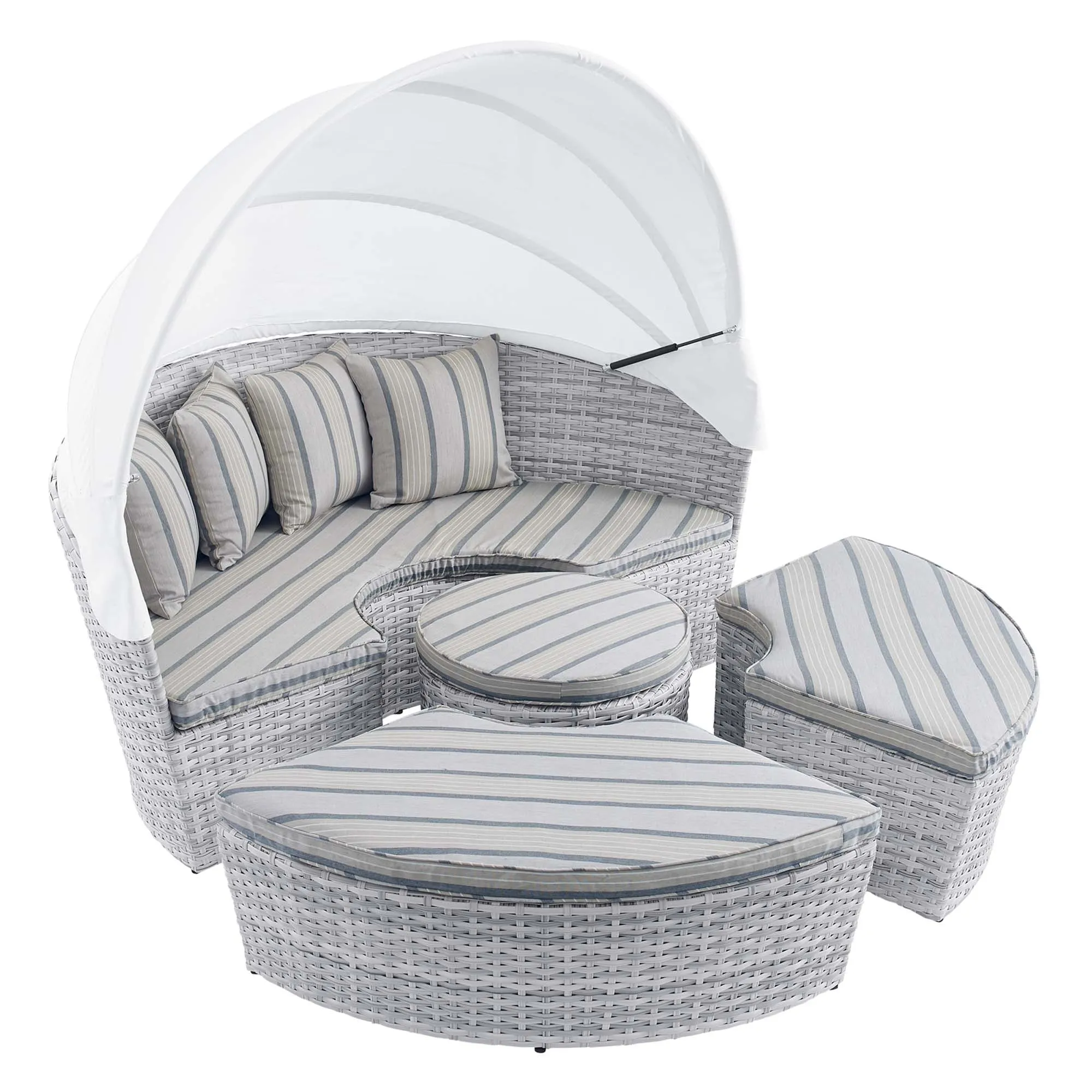 Scottsdale Canopy Sunbrella® Outdoor Patio Daybed by Modway