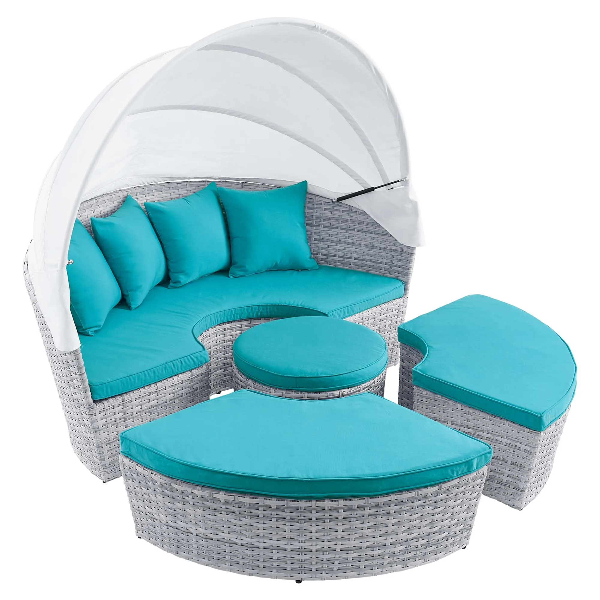 Scottsdale Canopy Sunbrella® Outdoor Patio Daybed by Modway
