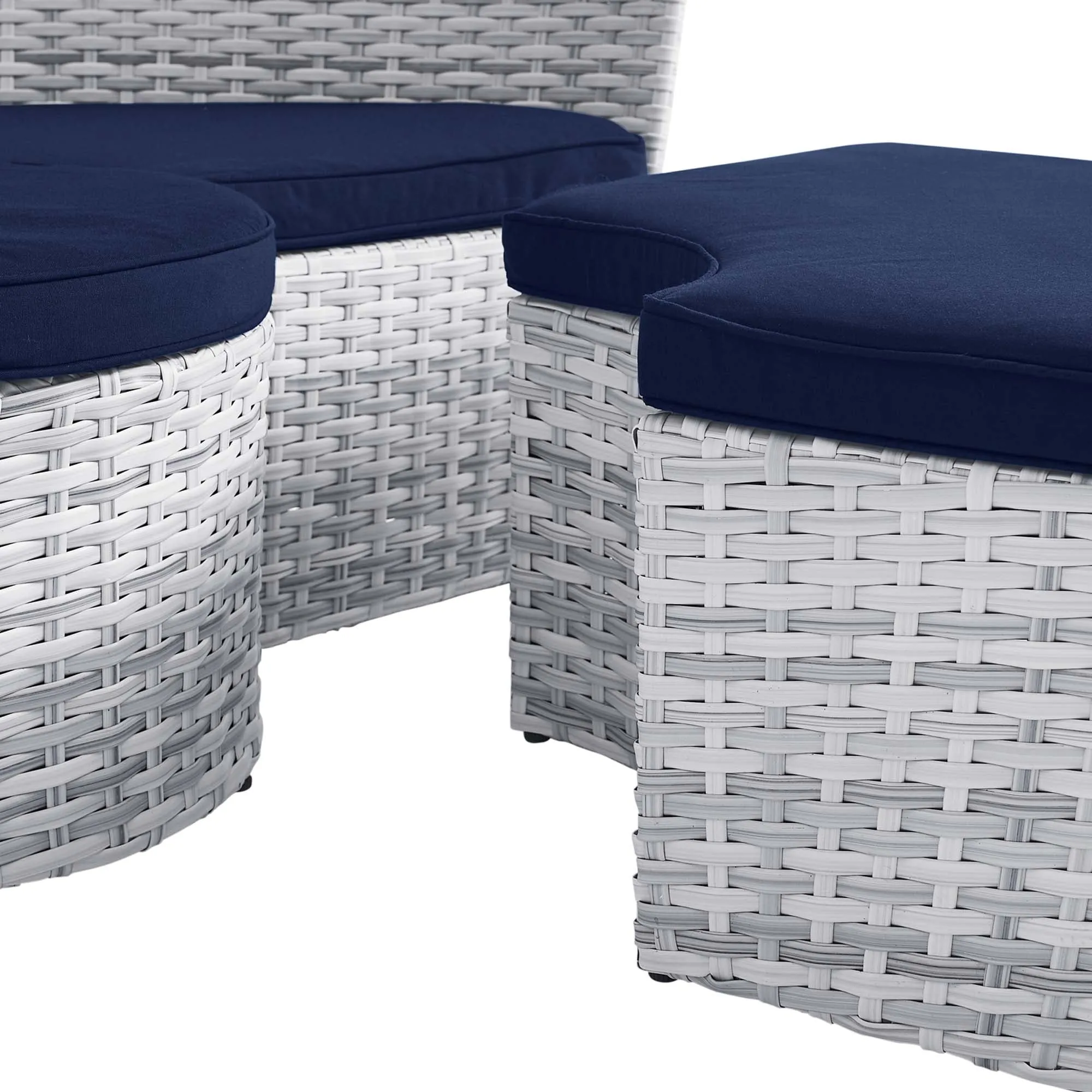 Scottsdale Canopy Sunbrella® Outdoor Patio Daybed by Modway