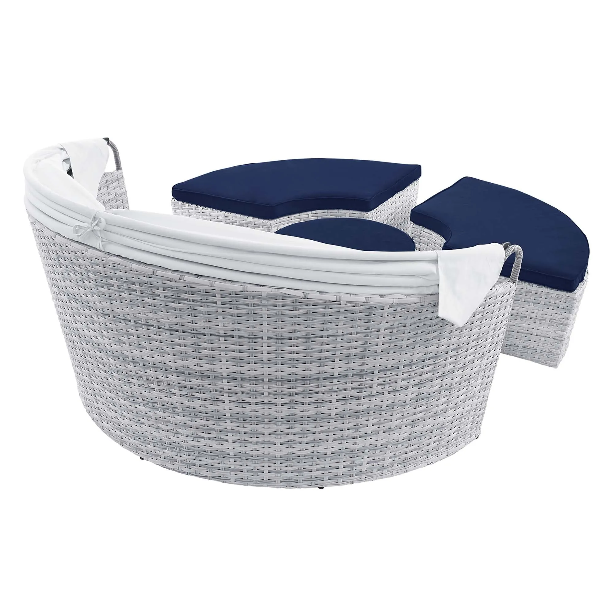 Scottsdale Canopy Sunbrella® Outdoor Patio Daybed by Modway