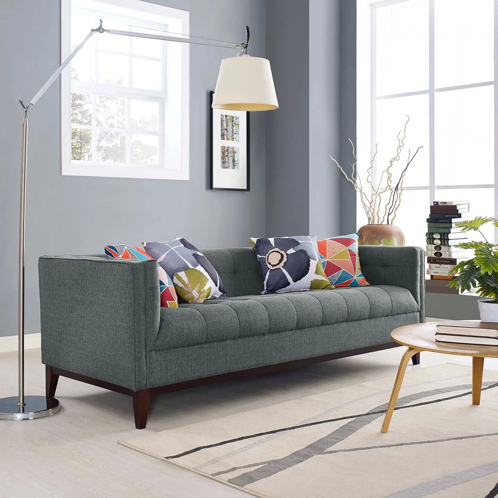 Serve Upholstered Fabric Sofa by Modway