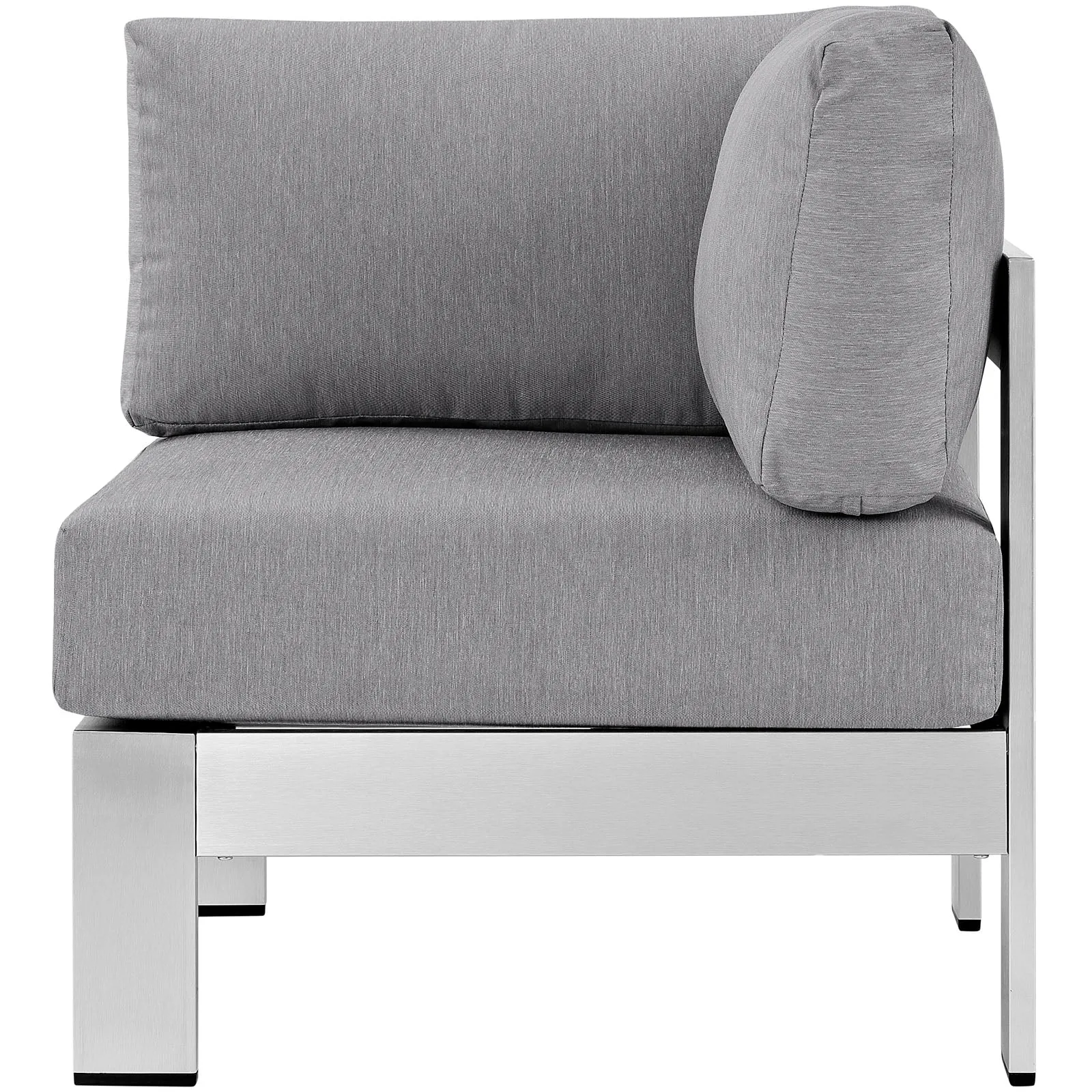 Shore Outdoor Patio Aluminum Corner Sofa by Modway