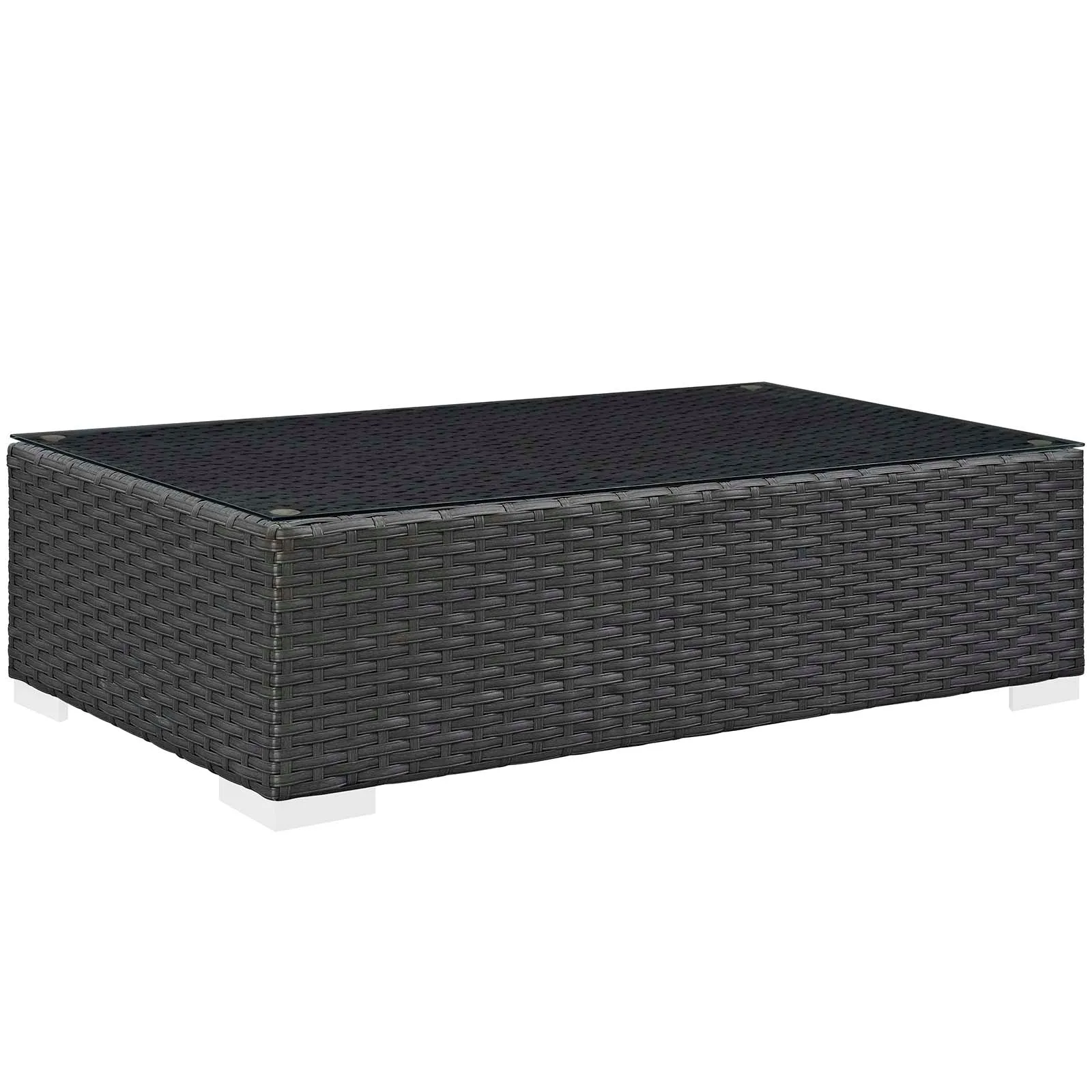 Sojourn 5 Piece Outdoor Patio Sunbrella® Sectional Set by Modway