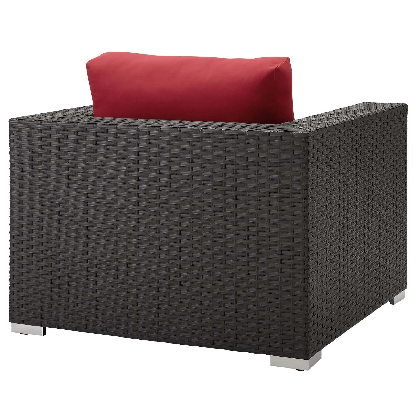 Sojourn 8 Piece Outdoor Patio Sunbrella® Sectional Set by Modway