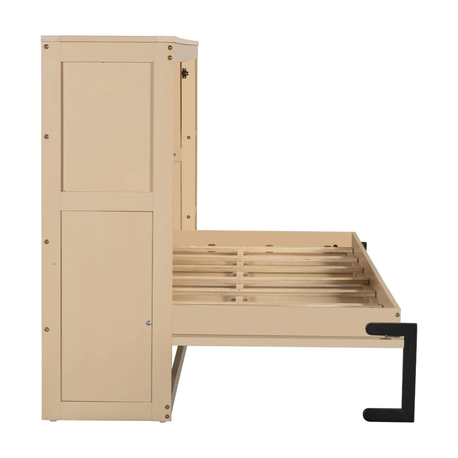 Streamdale Twin Size Murphy Bed with Bookshelf