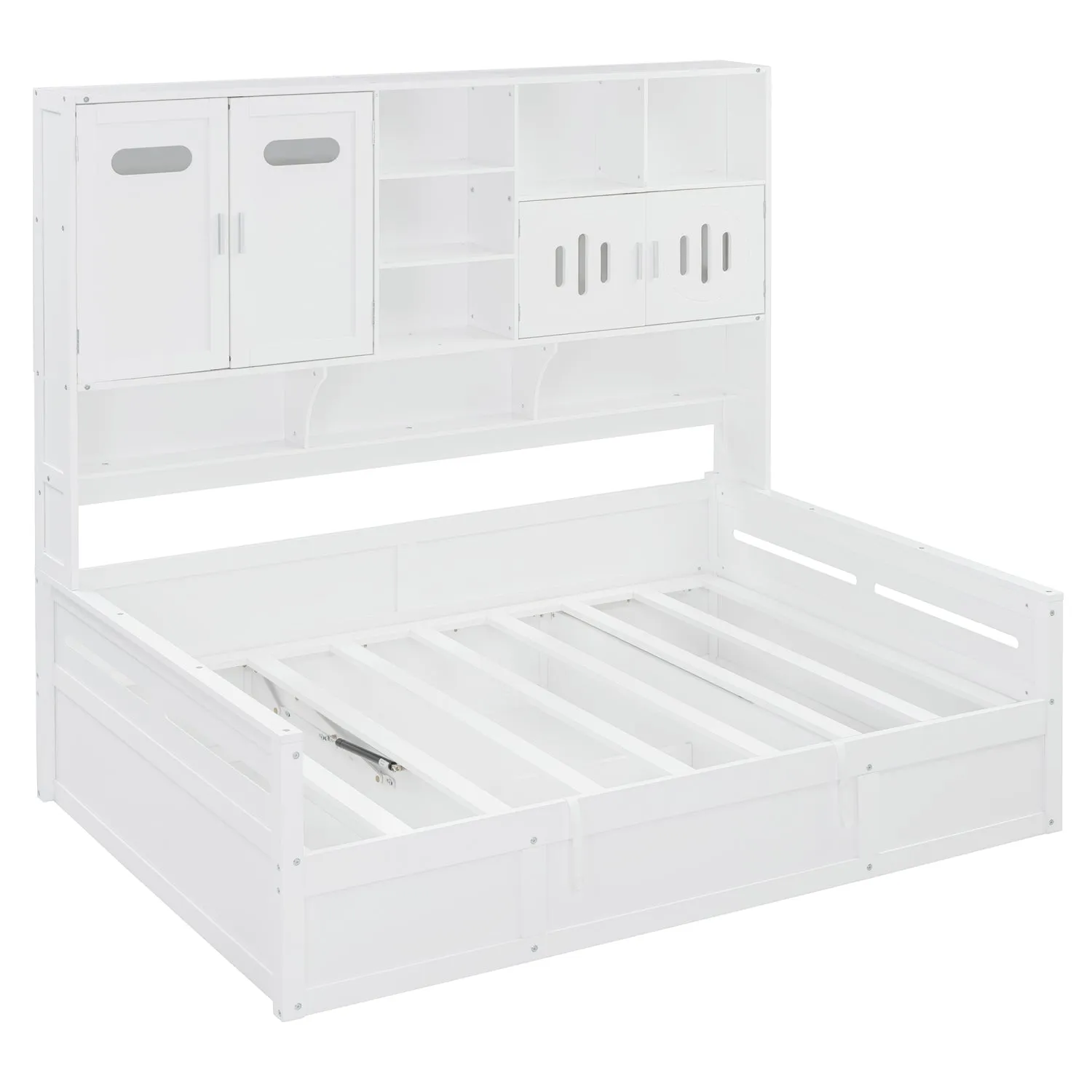 Streamdale Wooden Daybed w/ Hydraulic Bed & Storage