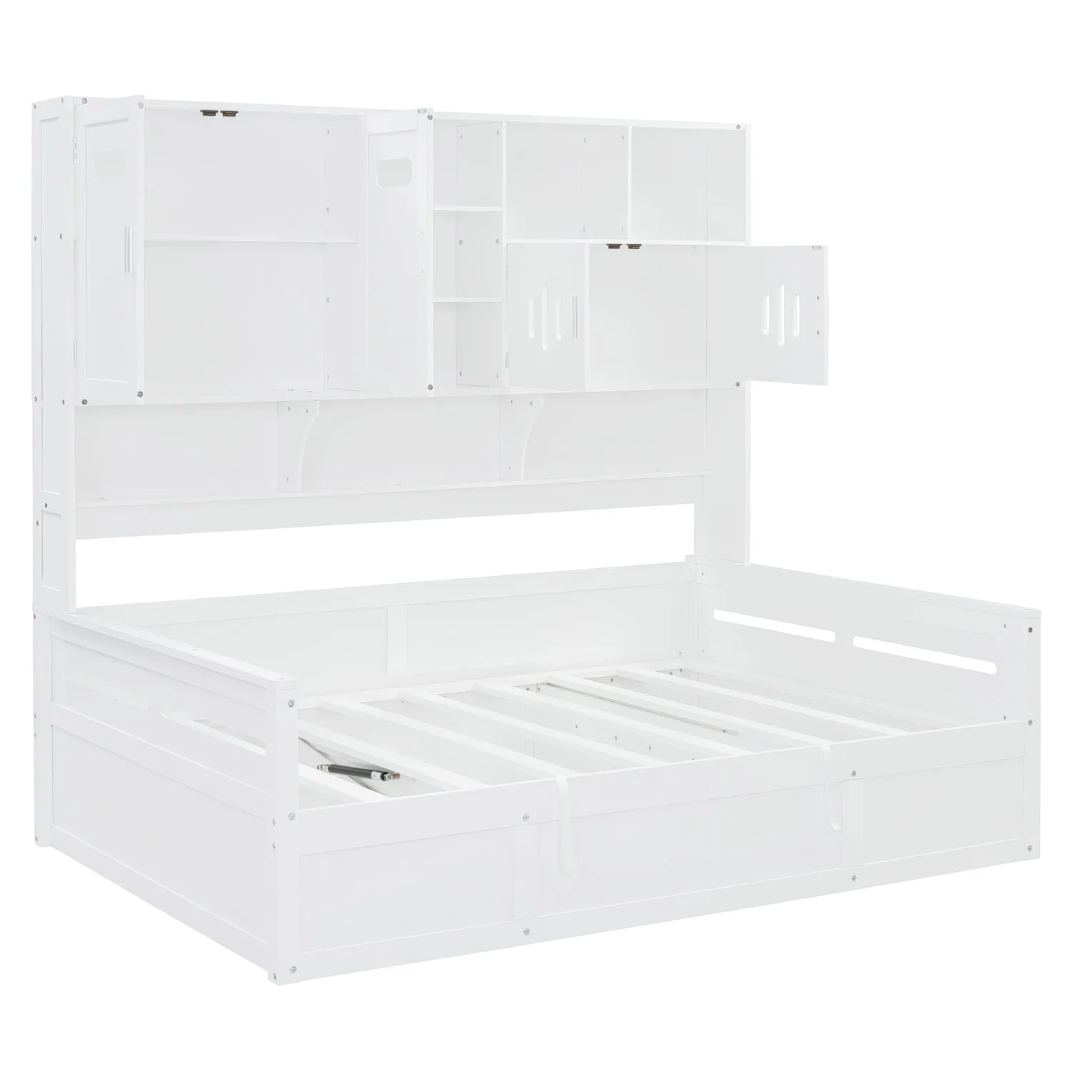 Streamdale Wooden Daybed w/ Hydraulic Bed & Storage