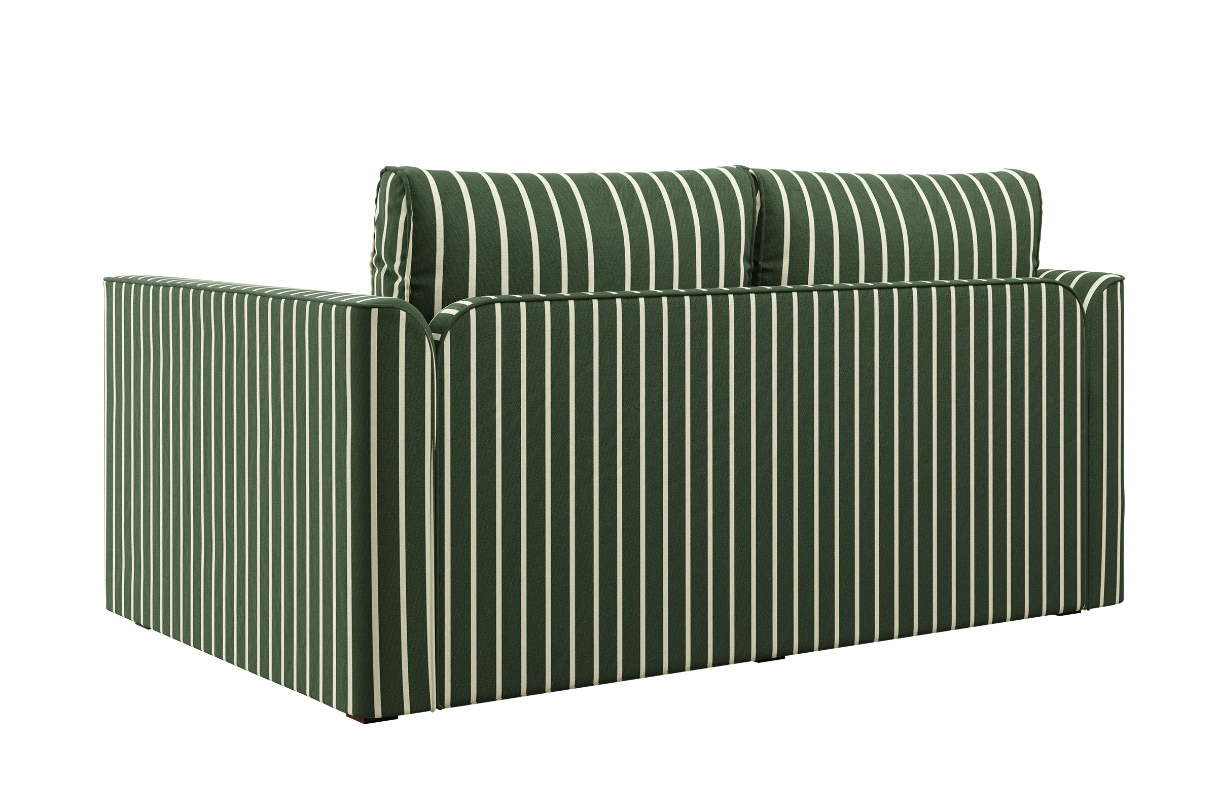 The Eclipse Sofa in Striped Hemp Blend