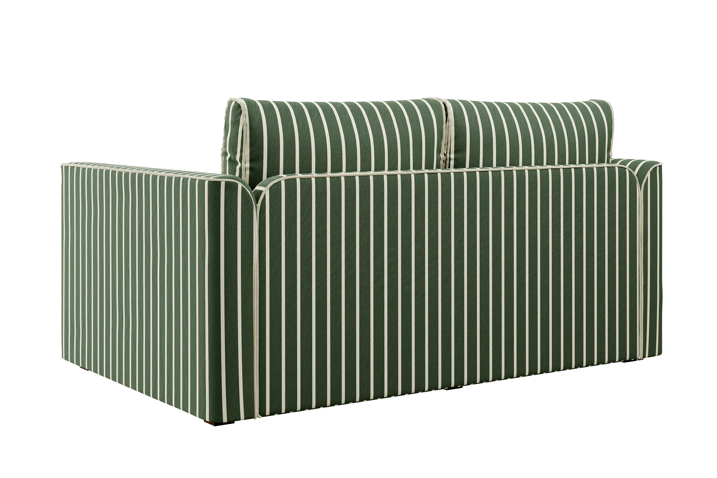 The Eclipse Sofa in Striped Hemp Blend