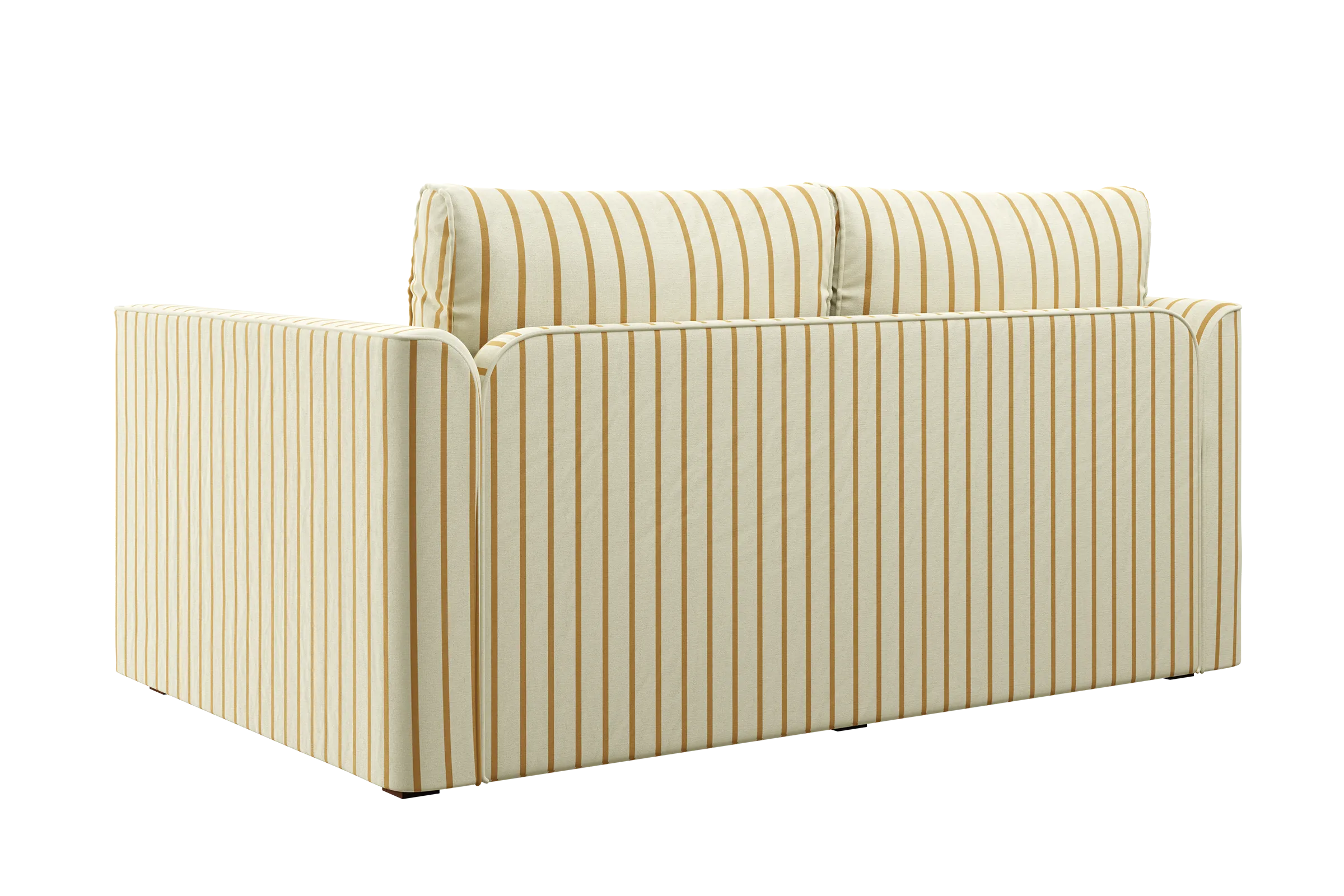 The Eclipse Sofa in Striped Hemp Blend