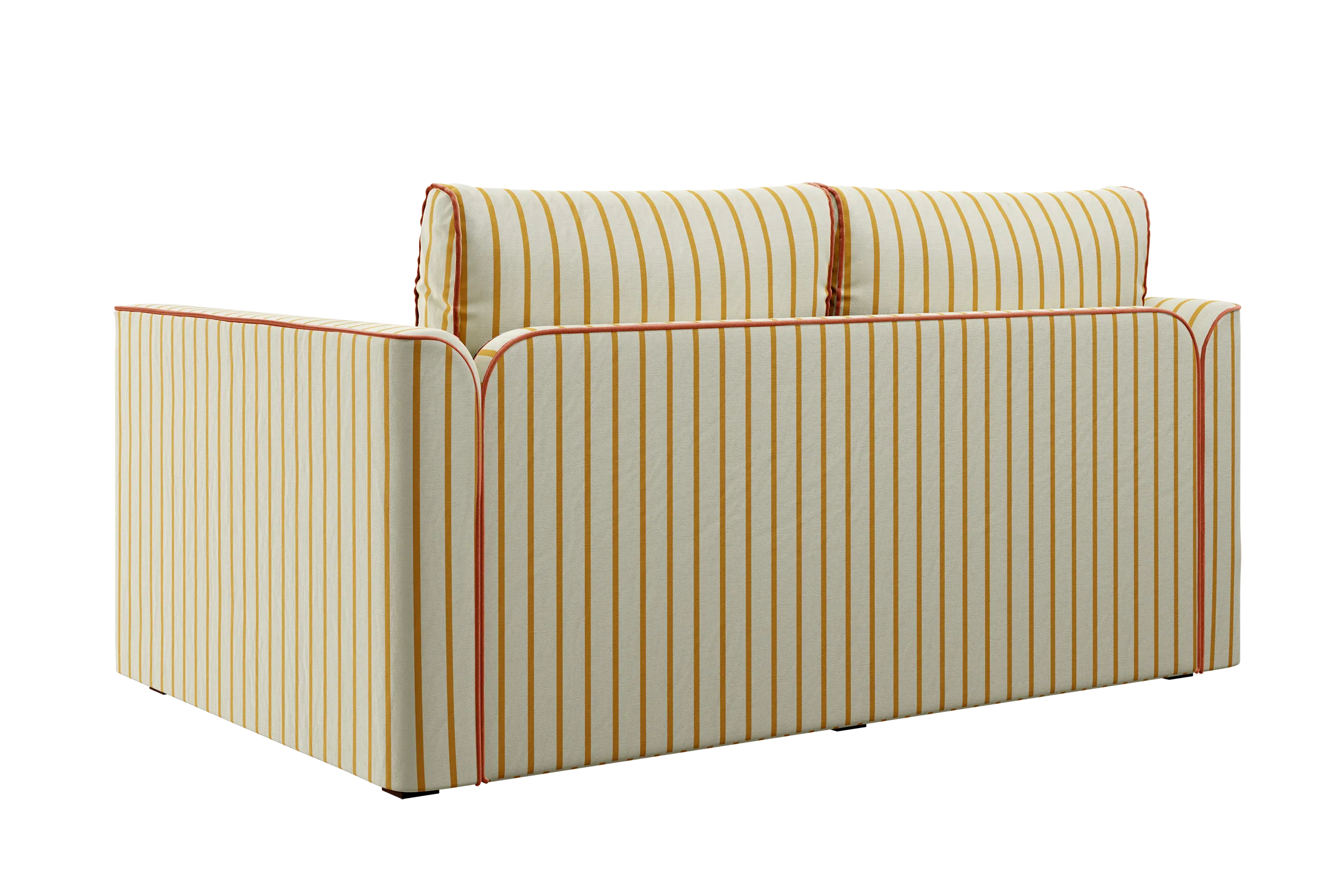 The Eclipse Sofa in Striped Hemp Blend