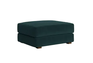 THE ELEVATE OTTOMAN IN RECYCLED VELVET