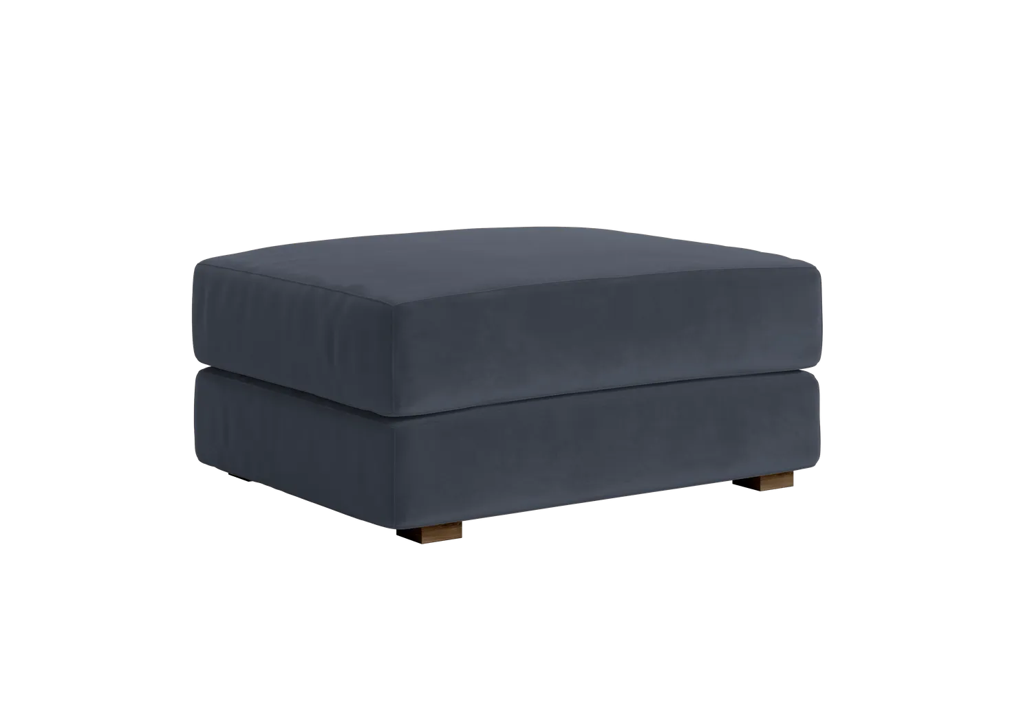 THE ELEVATE OTTOMAN IN RECYCLED VELVET