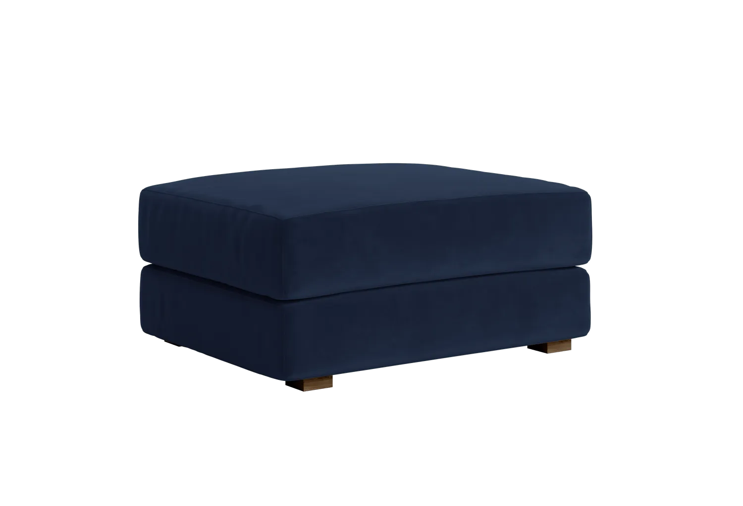 THE ELEVATE OTTOMAN IN RECYCLED VELVET