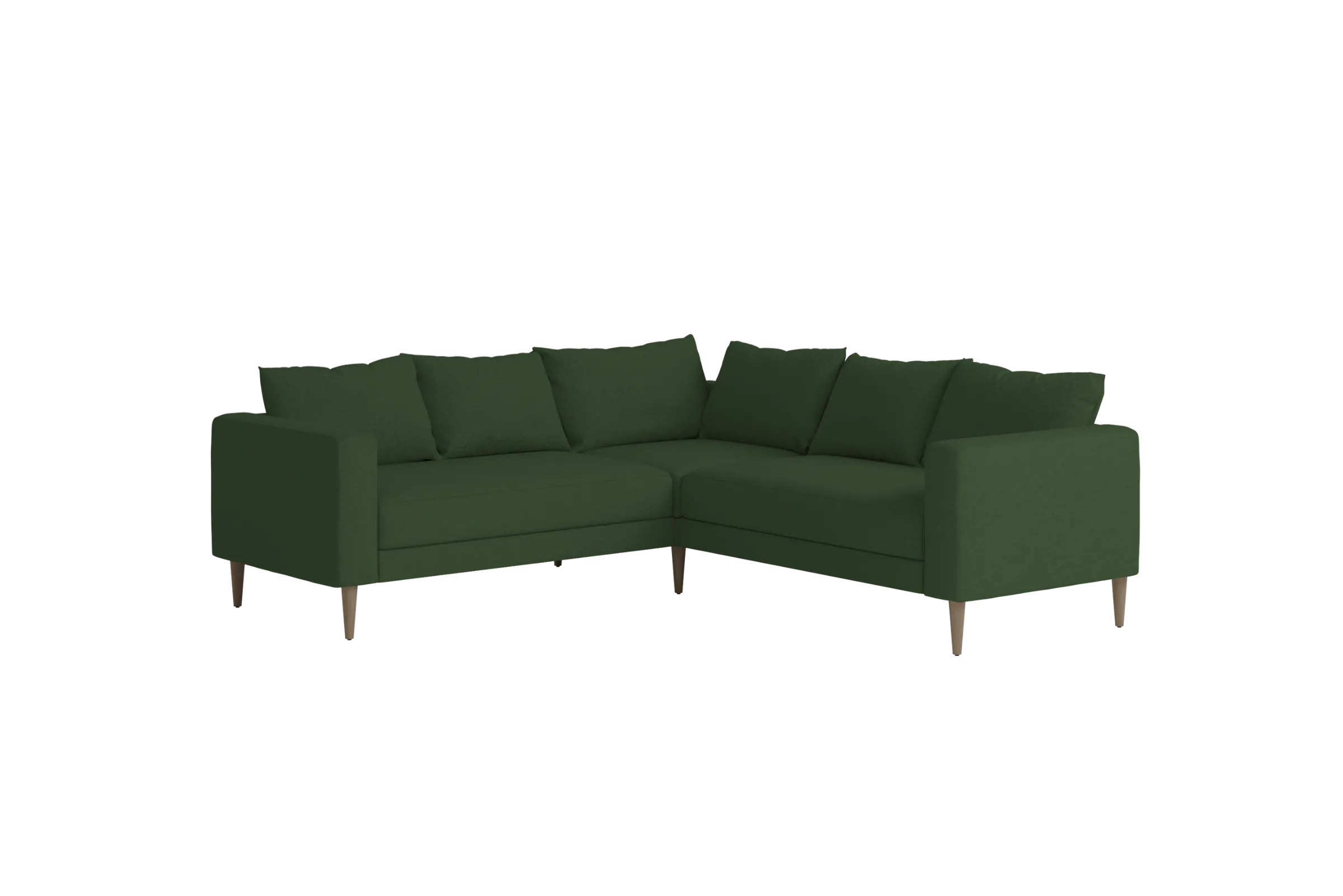 The Essential Corner Sectional (5 Seat) in Hemp