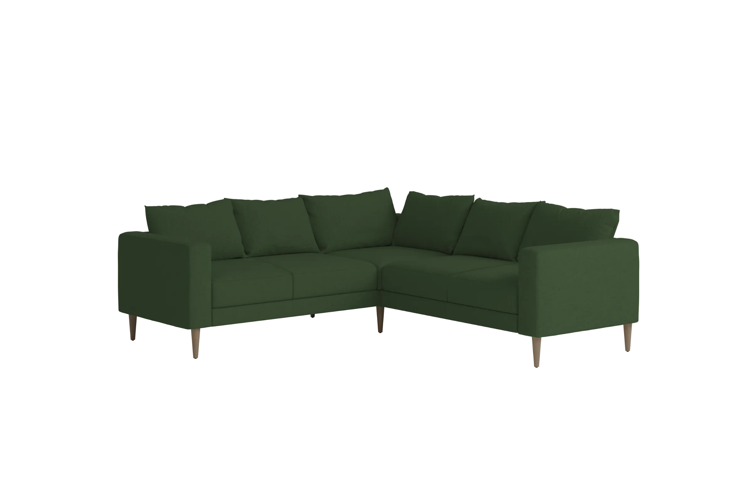 The Essential Corner Sectional (5 Seat) in Hemp