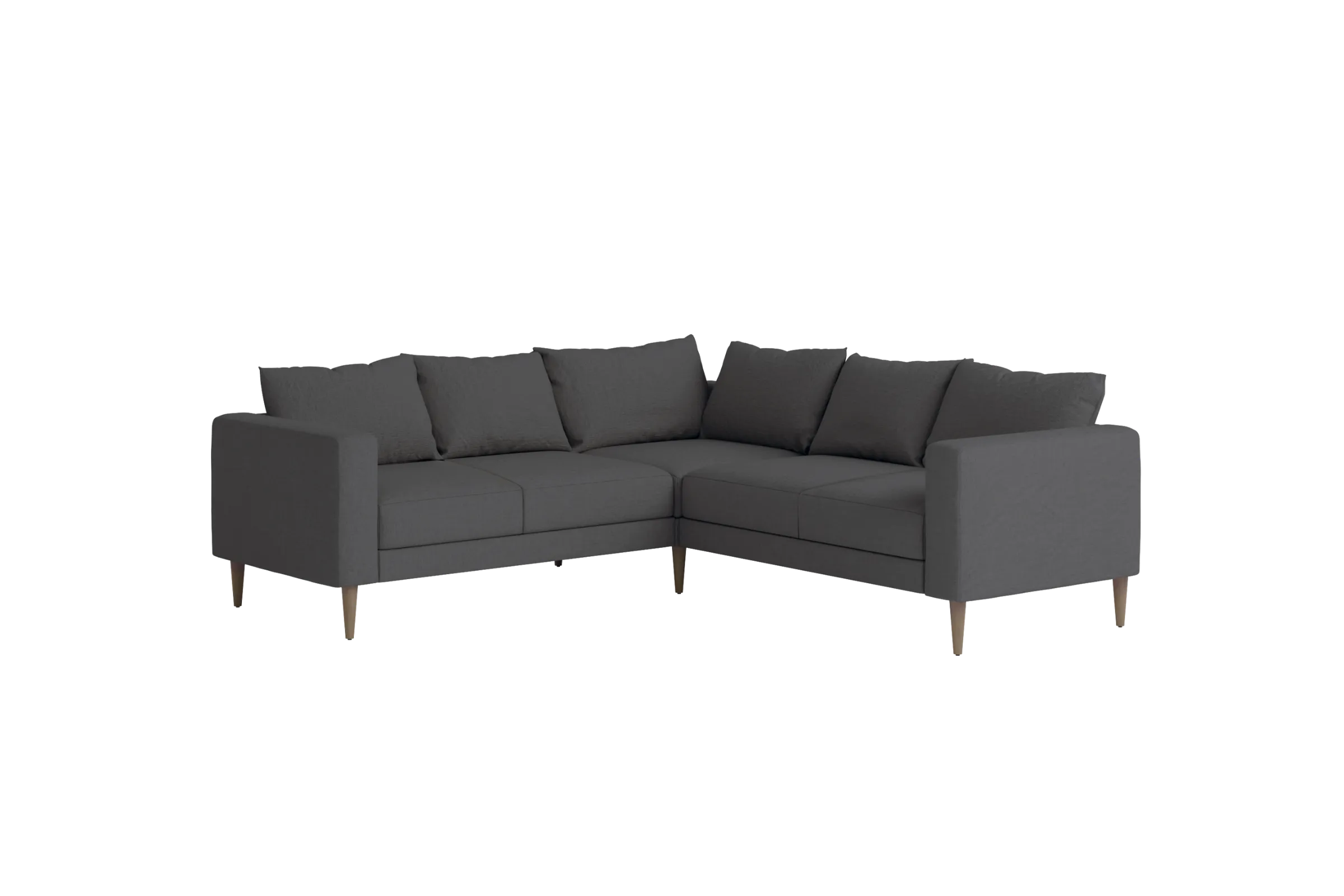 The Essential Corner Sectional (5 Seat) in Hemp