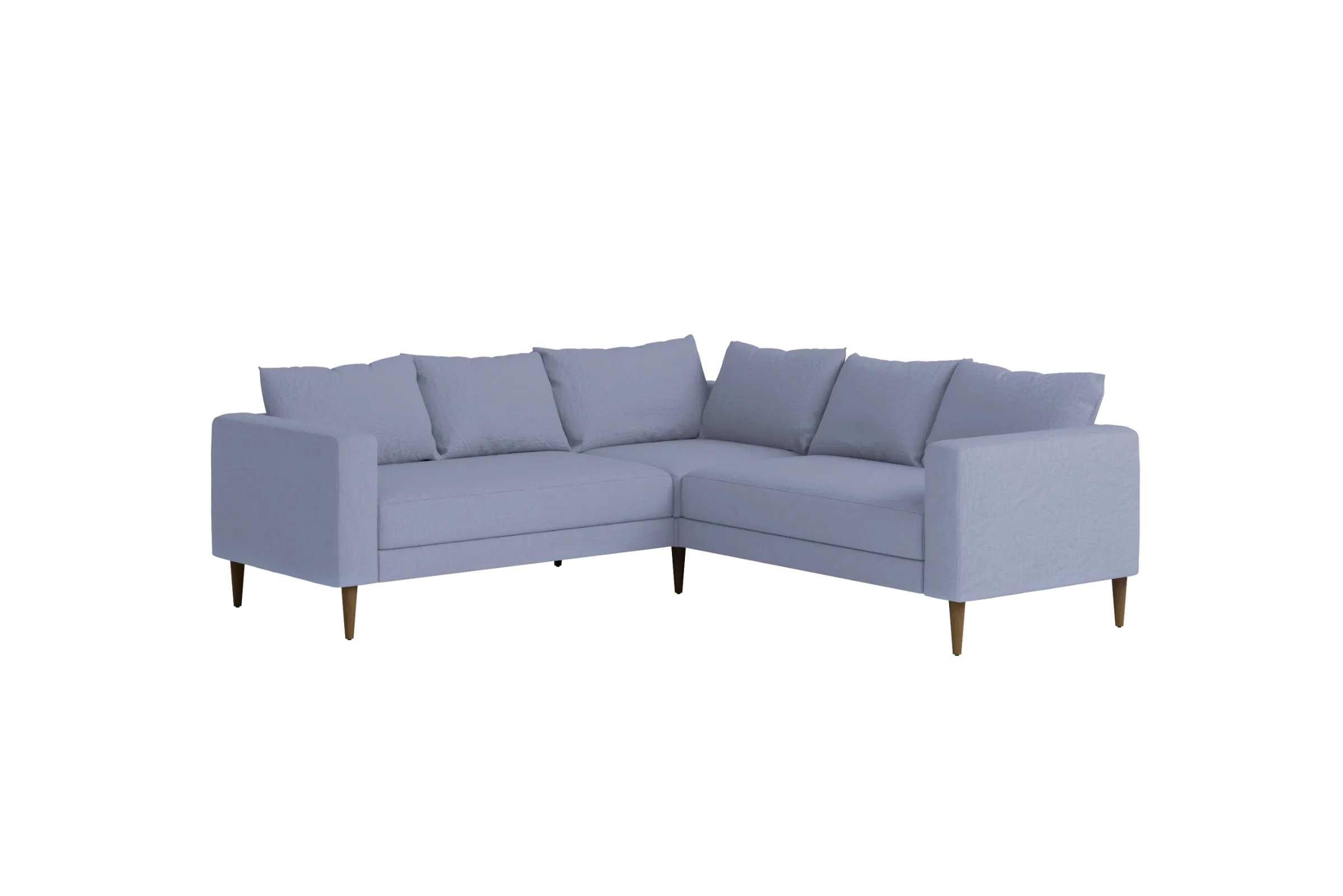The Essential Corner Sectional (5 Seat) in Hemp