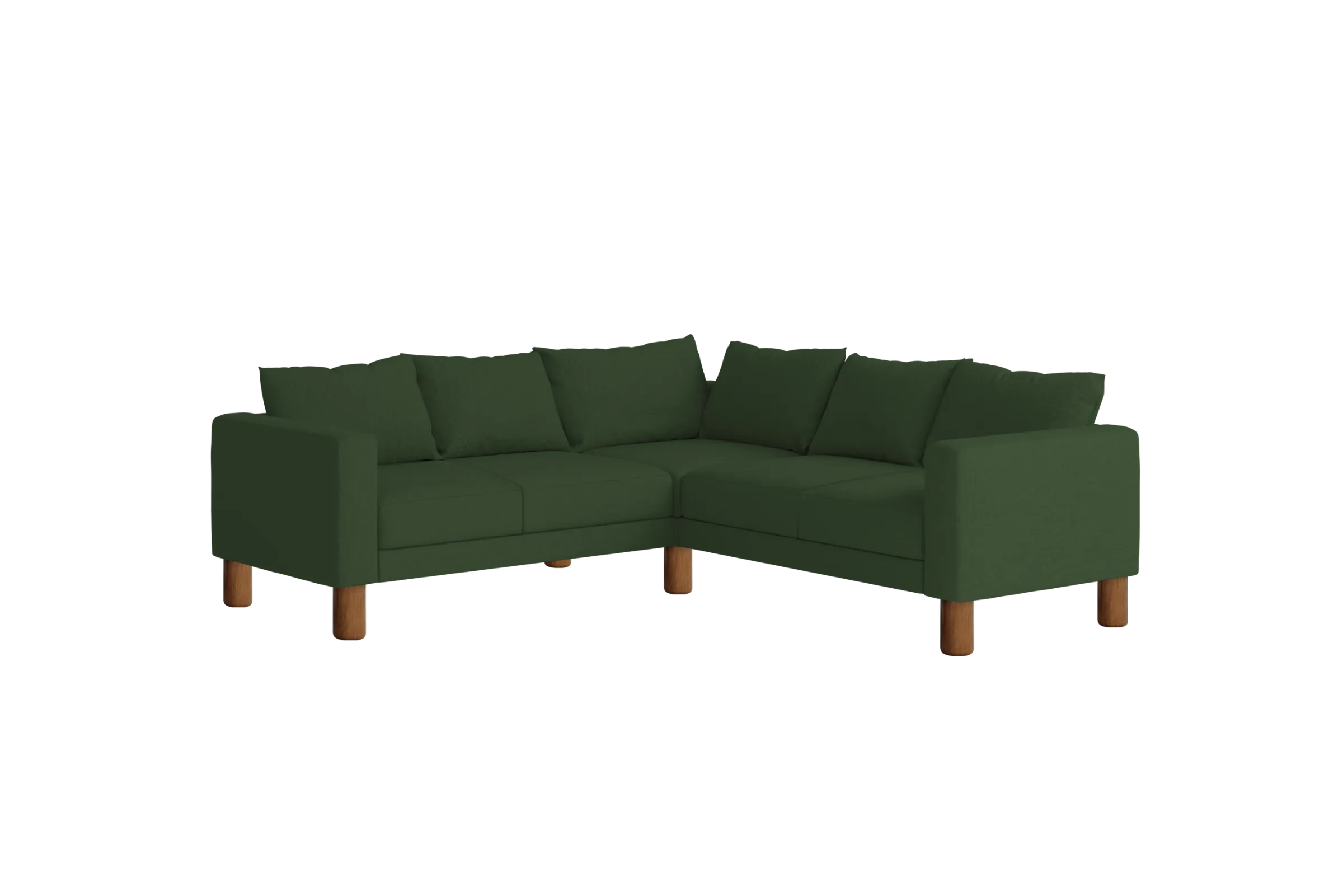 The Essential Corner Sectional (5 Seat) in Hemp