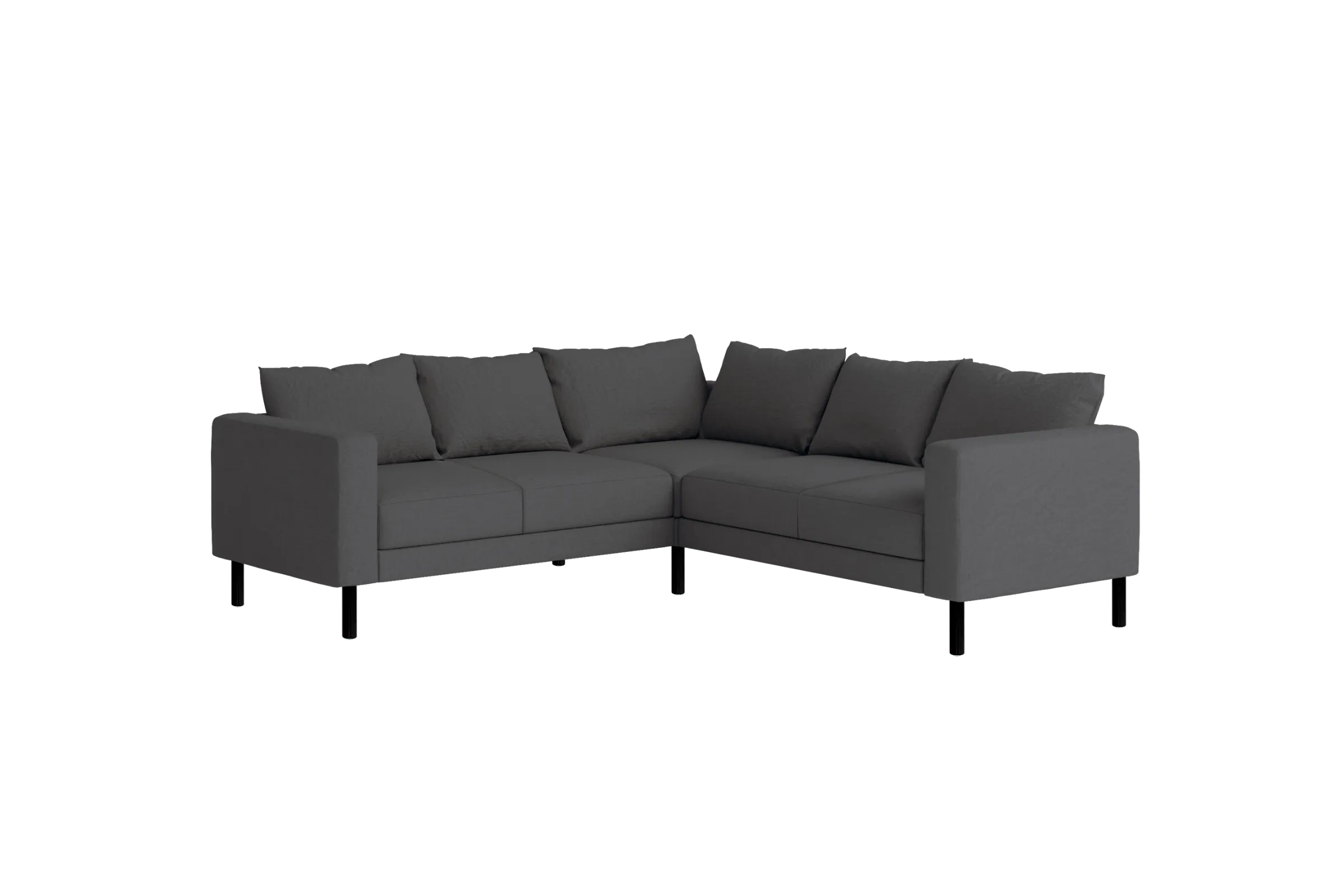 The Essential Corner Sectional (5 Seat) in Hemp