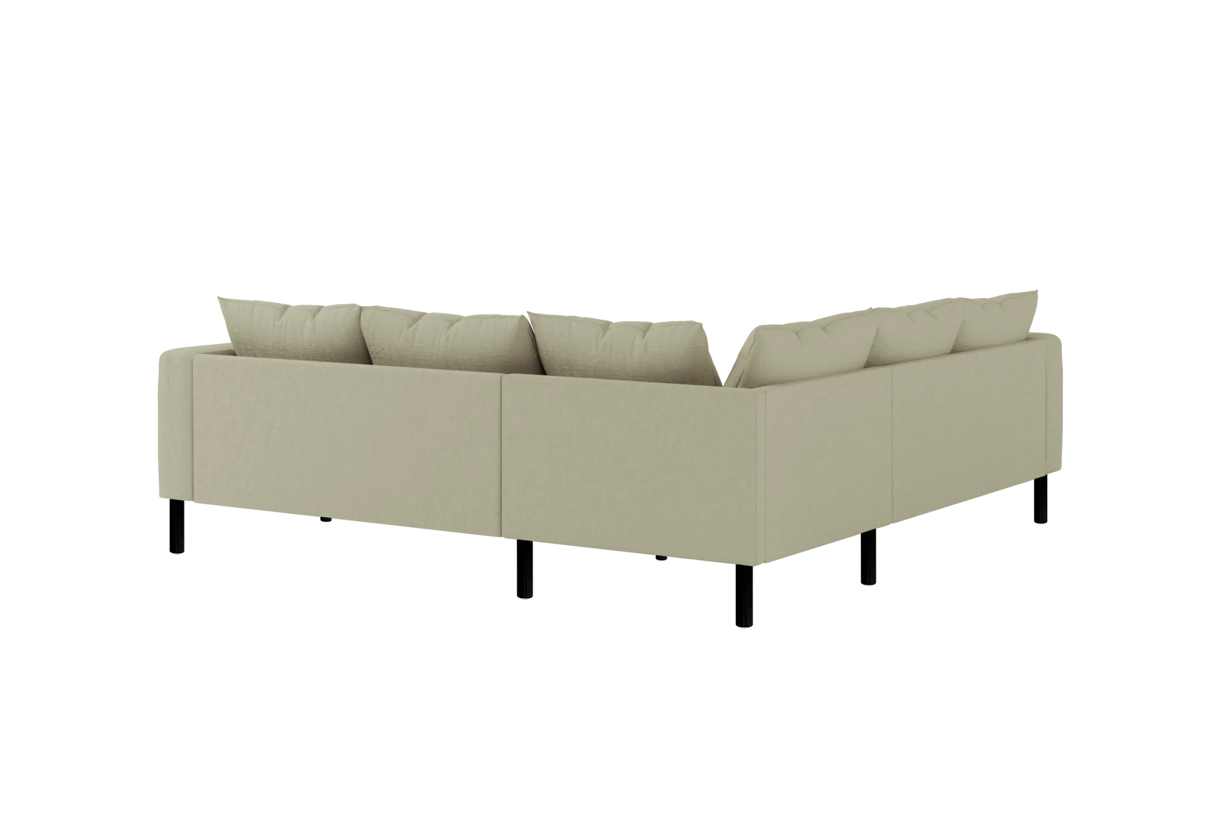 The Essential Corner Sectional (5 Seat) in Hemp