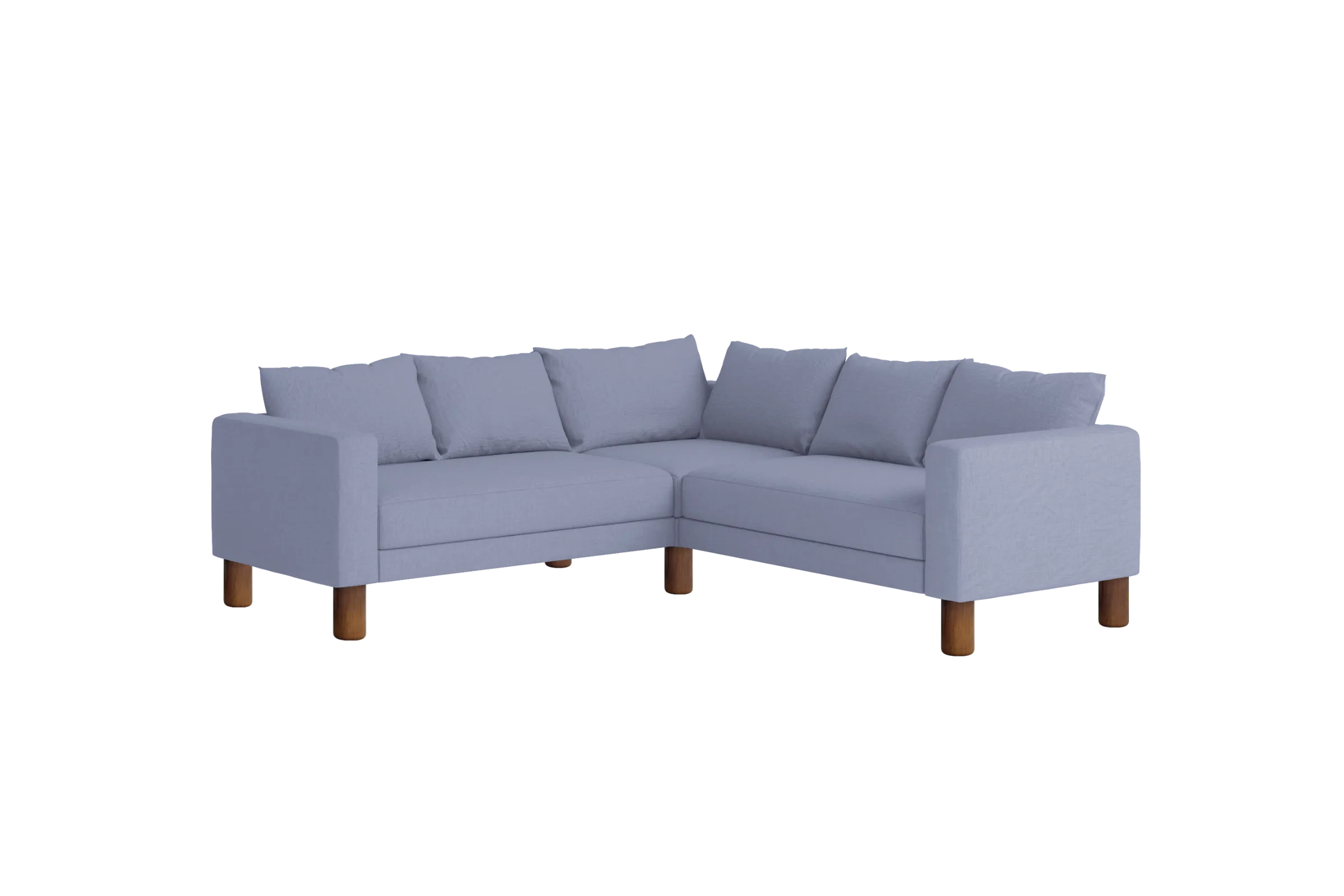 The Essential Corner Sectional (5 Seat) in Hemp