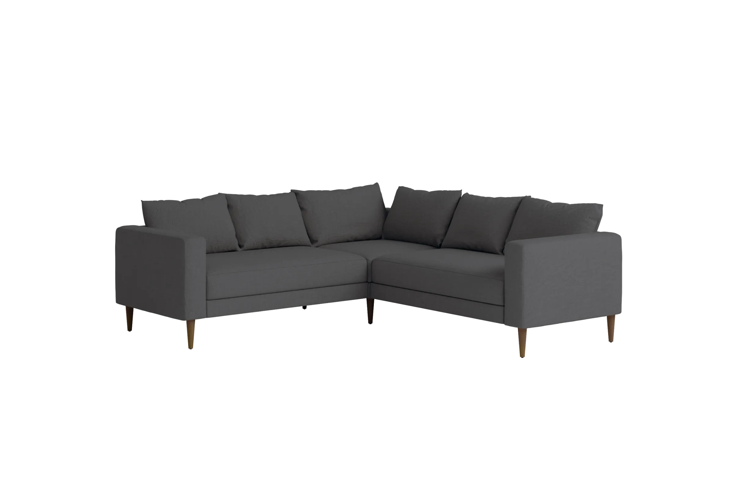 The Essential Corner Sectional (5 Seat) in Hemp
