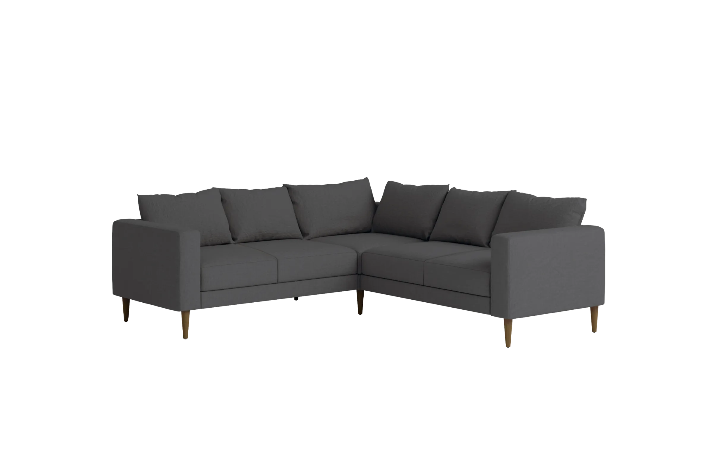 The Essential Corner Sectional (5 Seat) in Hemp