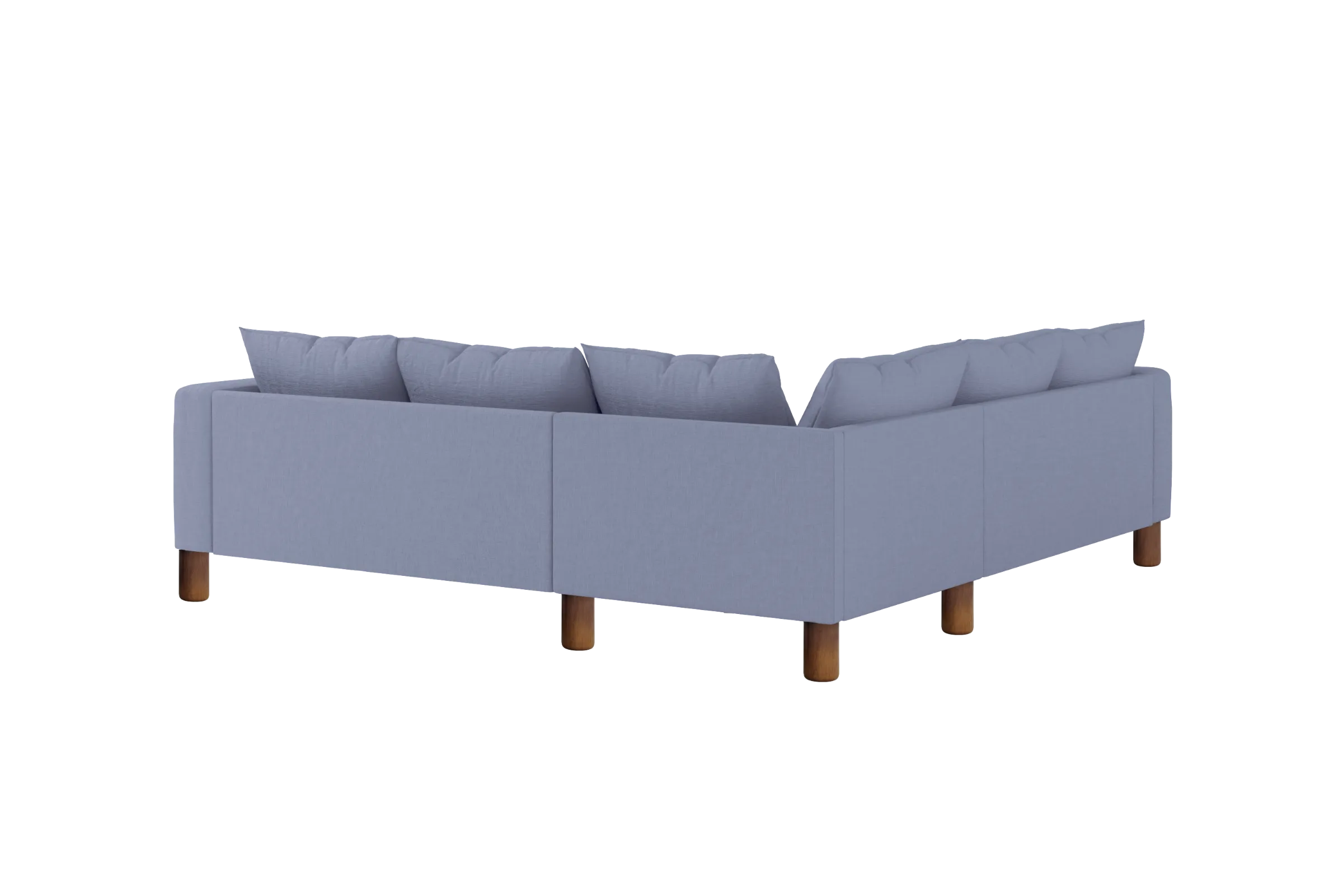 The Essential Corner Sectional (5 Seat) in Hemp