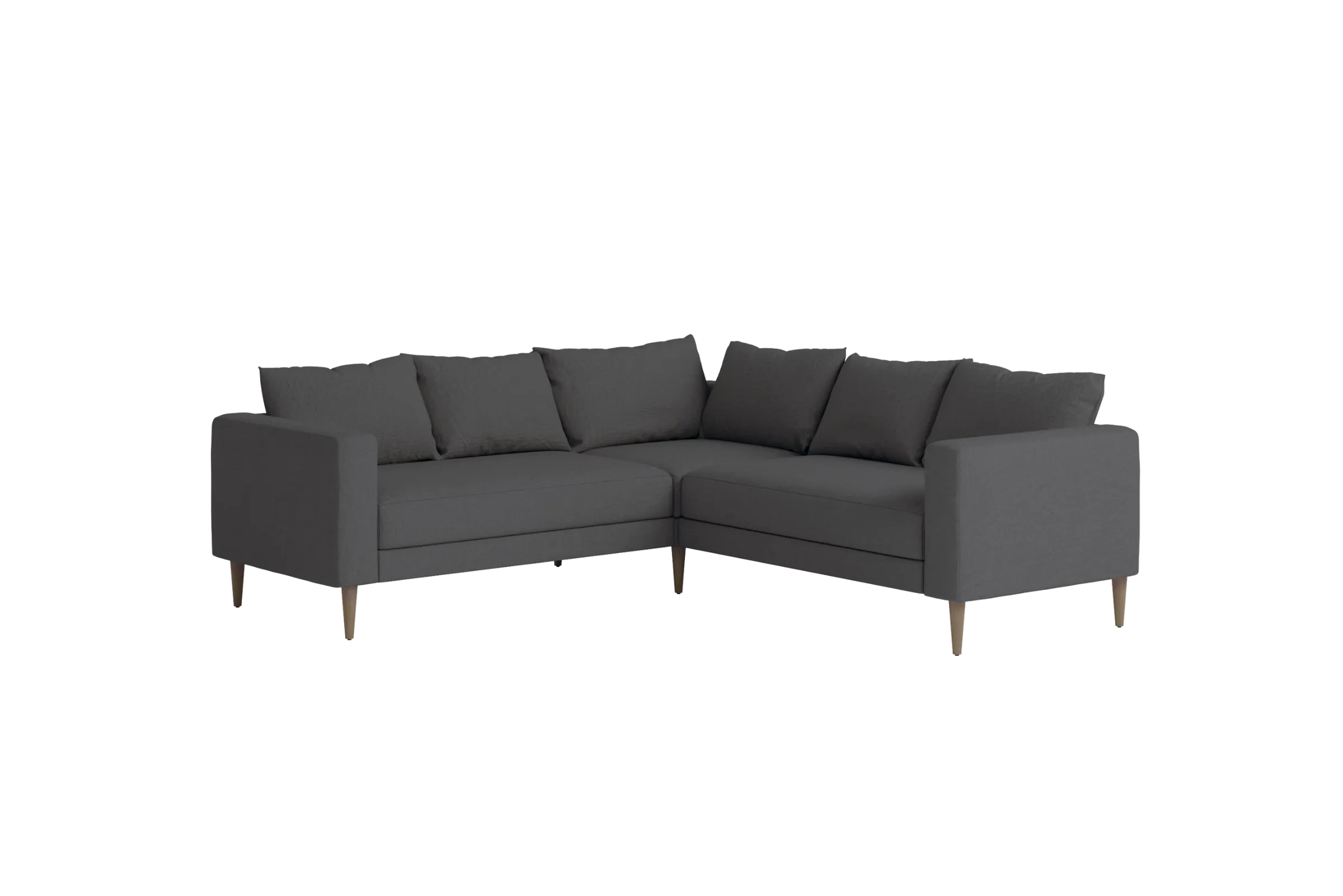 The Essential Corner Sectional (5 Seat) in Hemp