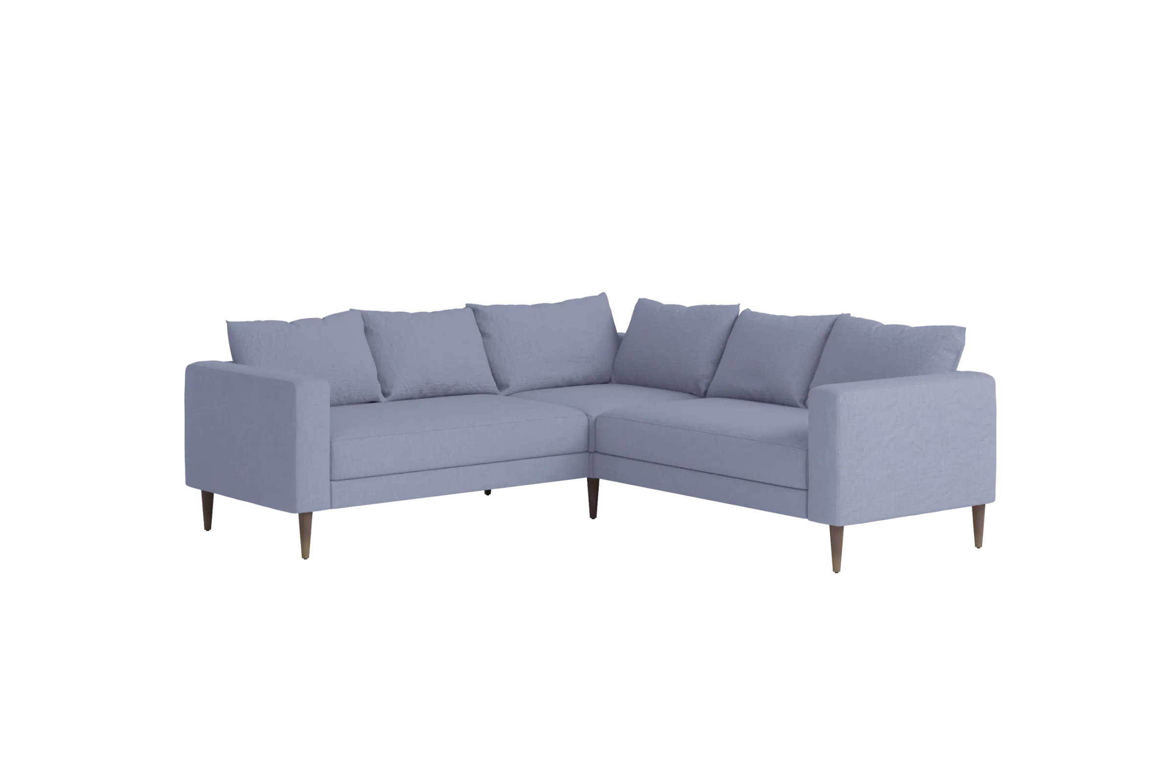 The Essential Corner Sectional (5 Seat) in Hemp