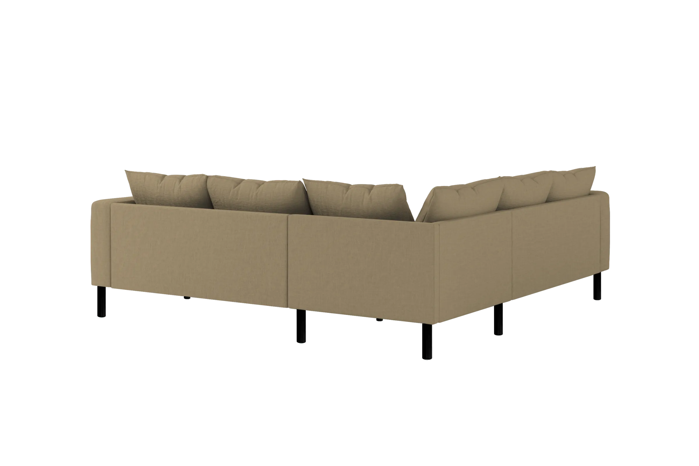 The Essential Corner Sectional (5 Seat) in Hemp