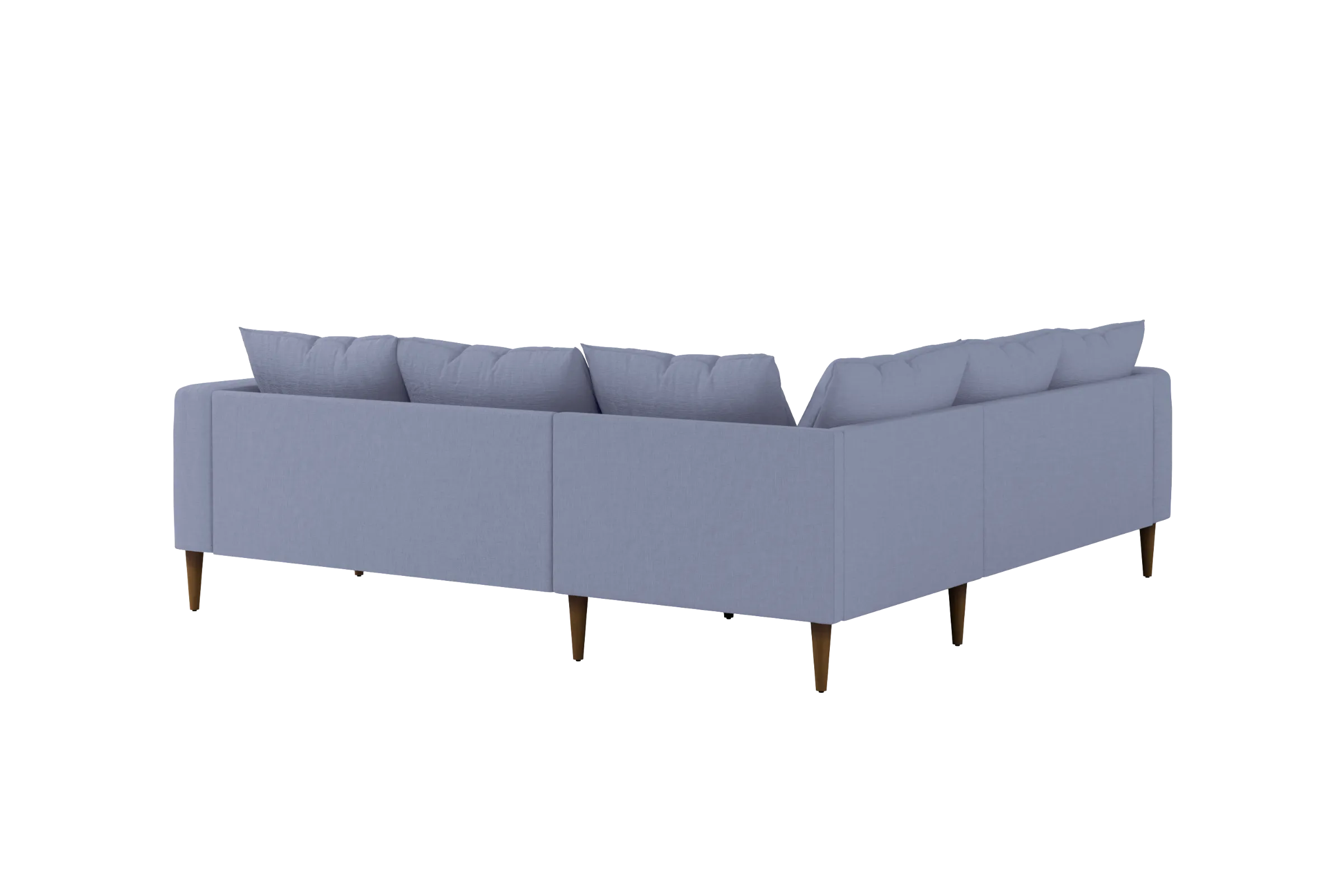 The Essential Corner Sectional (5 Seat) in Hemp