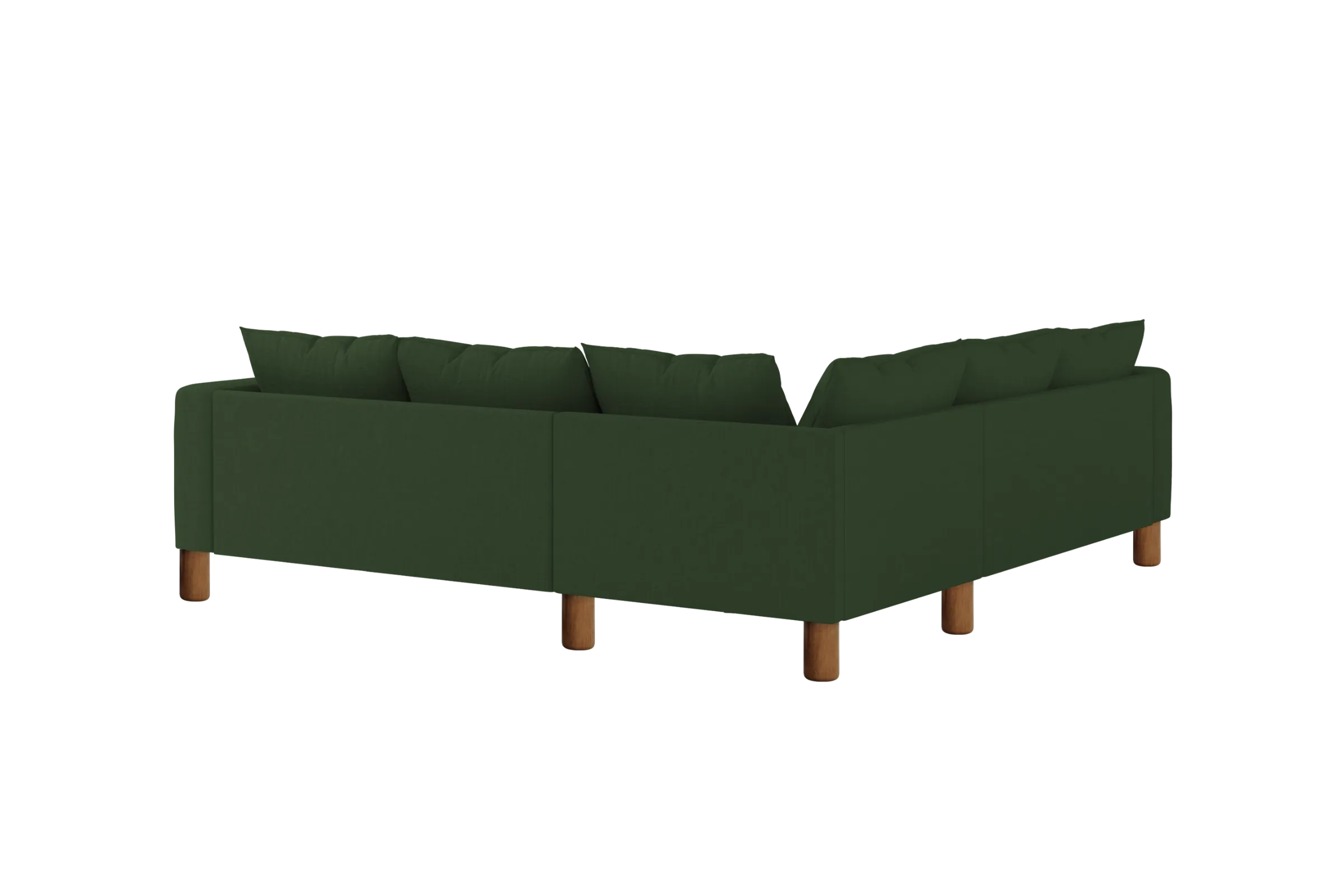 The Essential Corner Sectional (5 Seat) in Hemp