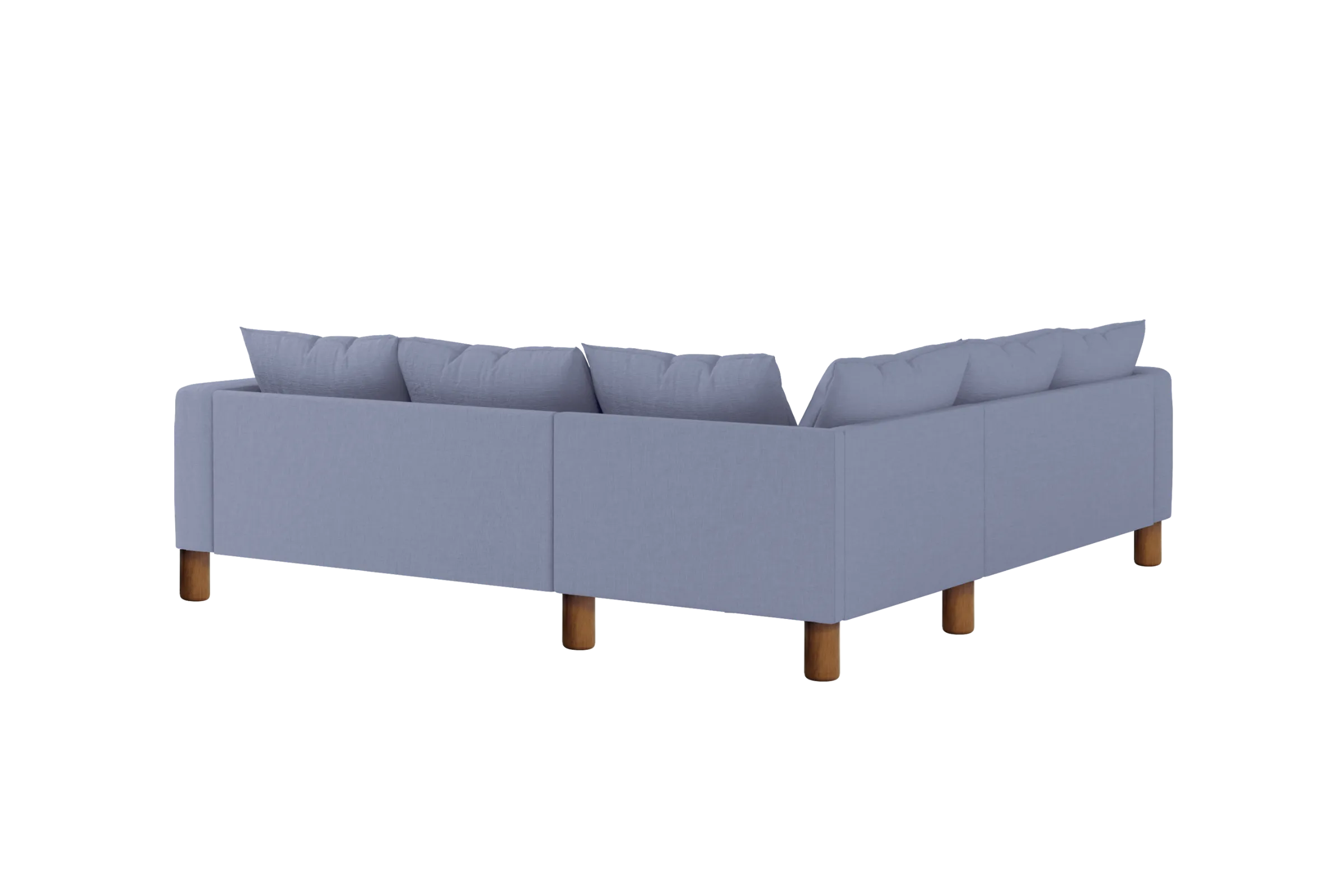The Essential Corner Sectional (5 Seat) in Hemp