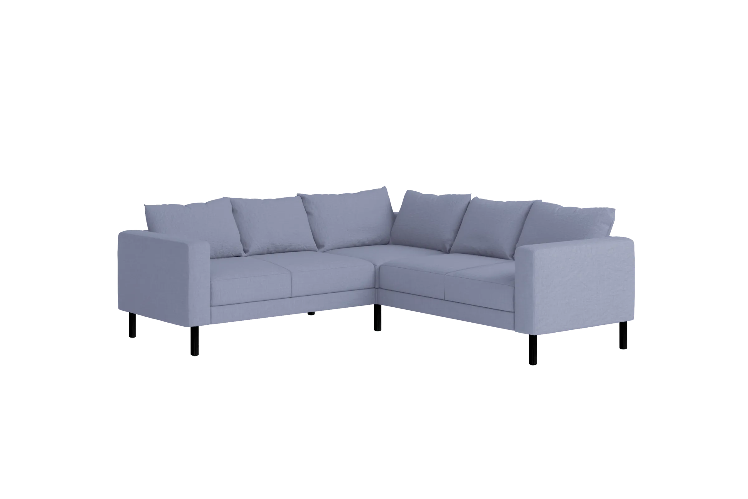 The Essential Corner Sectional (5 Seat) in Hemp