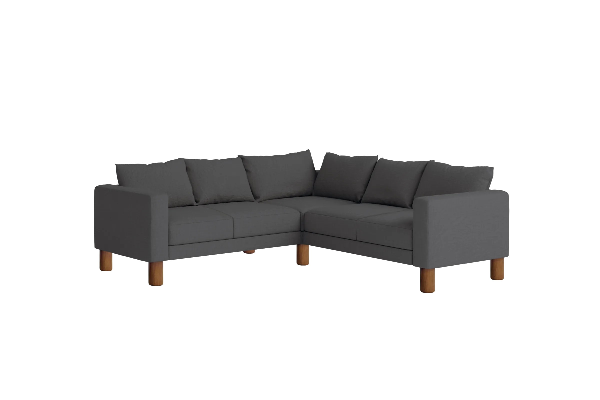 The Essential Corner Sectional (5 Seat) in Hemp
