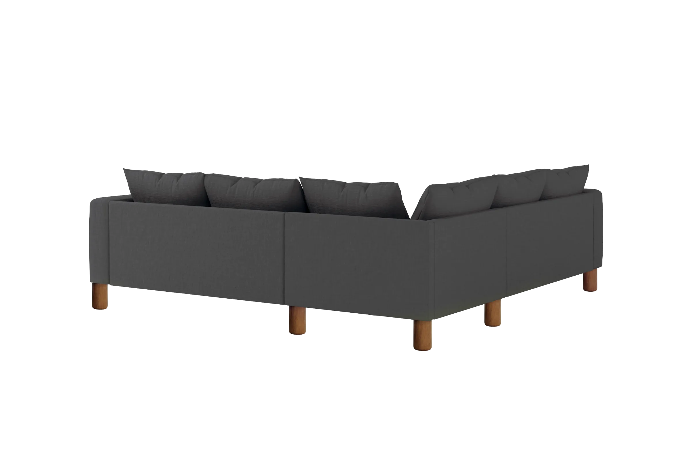 The Essential Corner Sectional (5 Seat) in Hemp