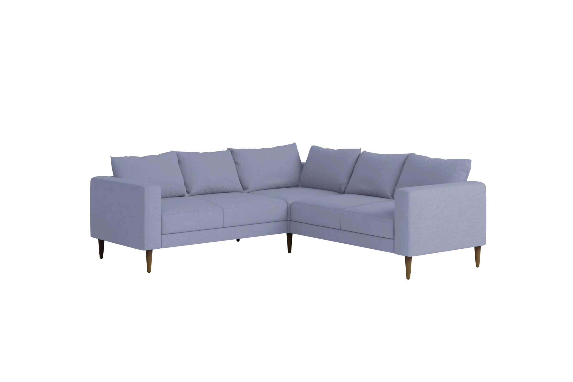 The Essential Corner Sectional (5 Seat) in Hemp