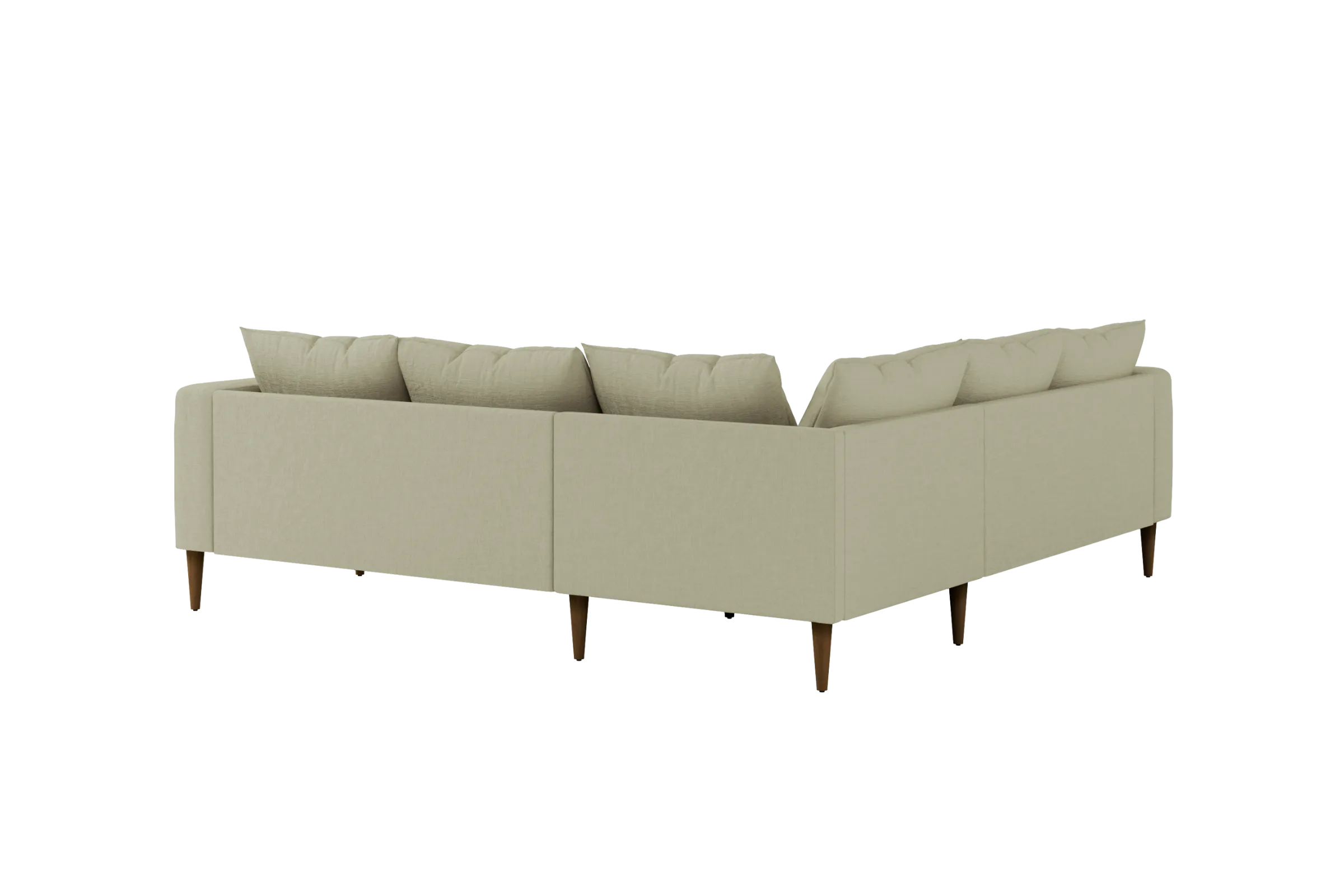 The Essential Corner Sectional (5 Seat) in Hemp