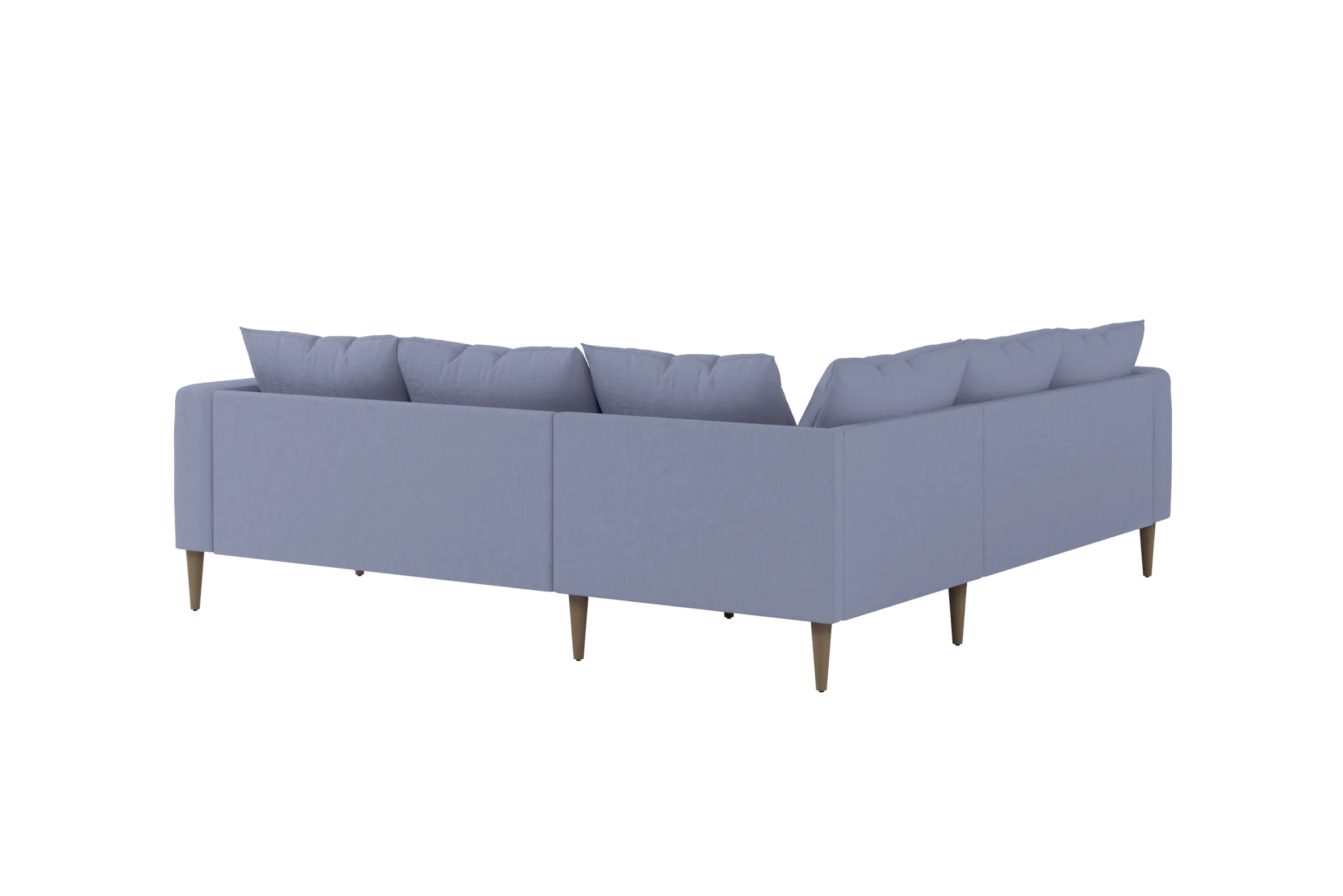 The Essential Corner Sectional (5 Seat) in Hemp