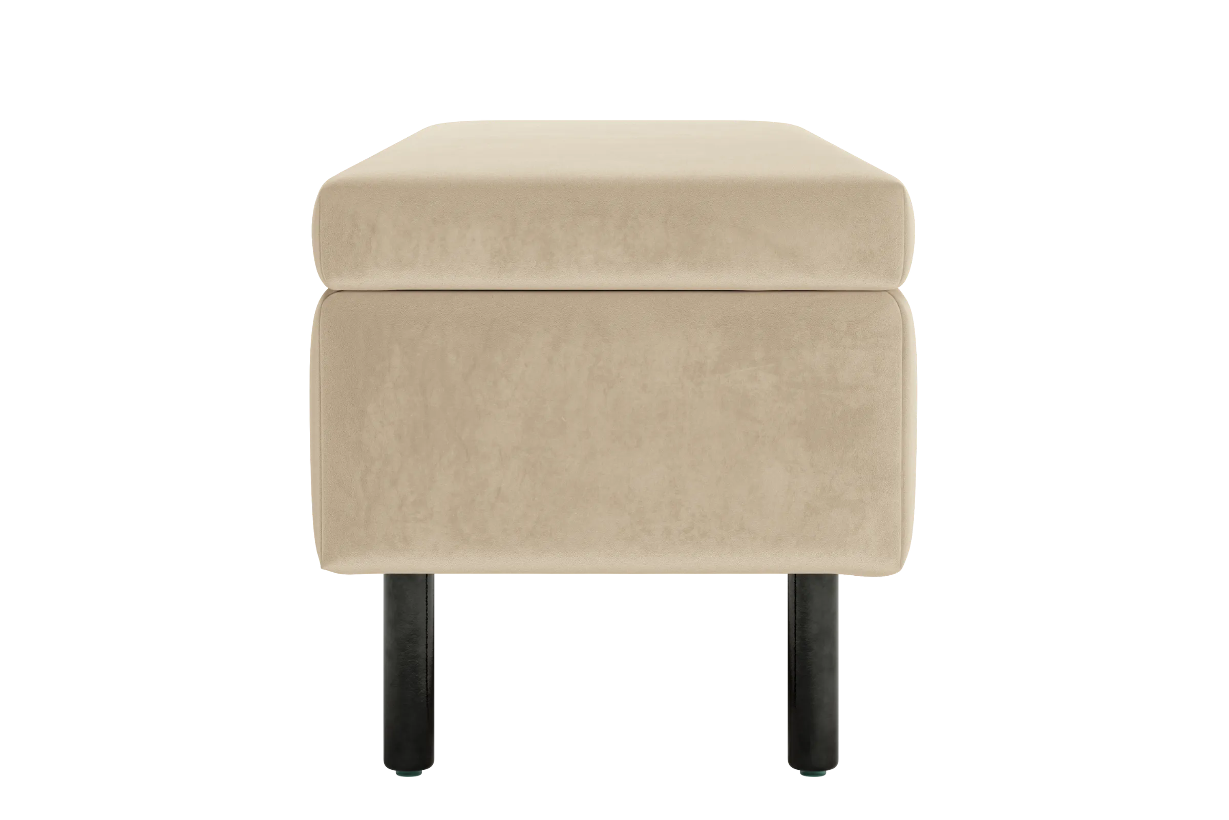 The Essential Storage Bench in Recycled Velvet