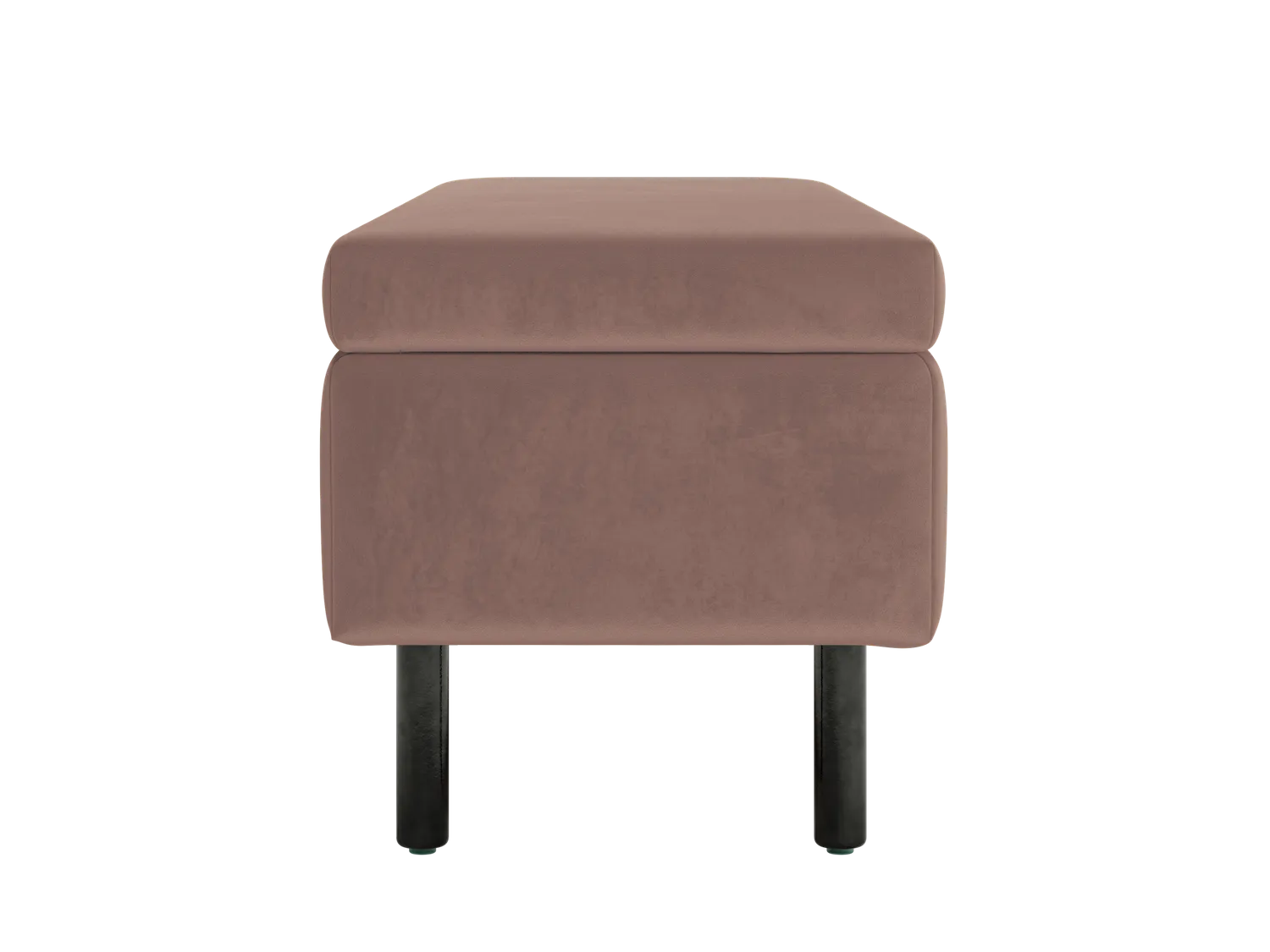 The Essential Storage Bench in Recycled Velvet