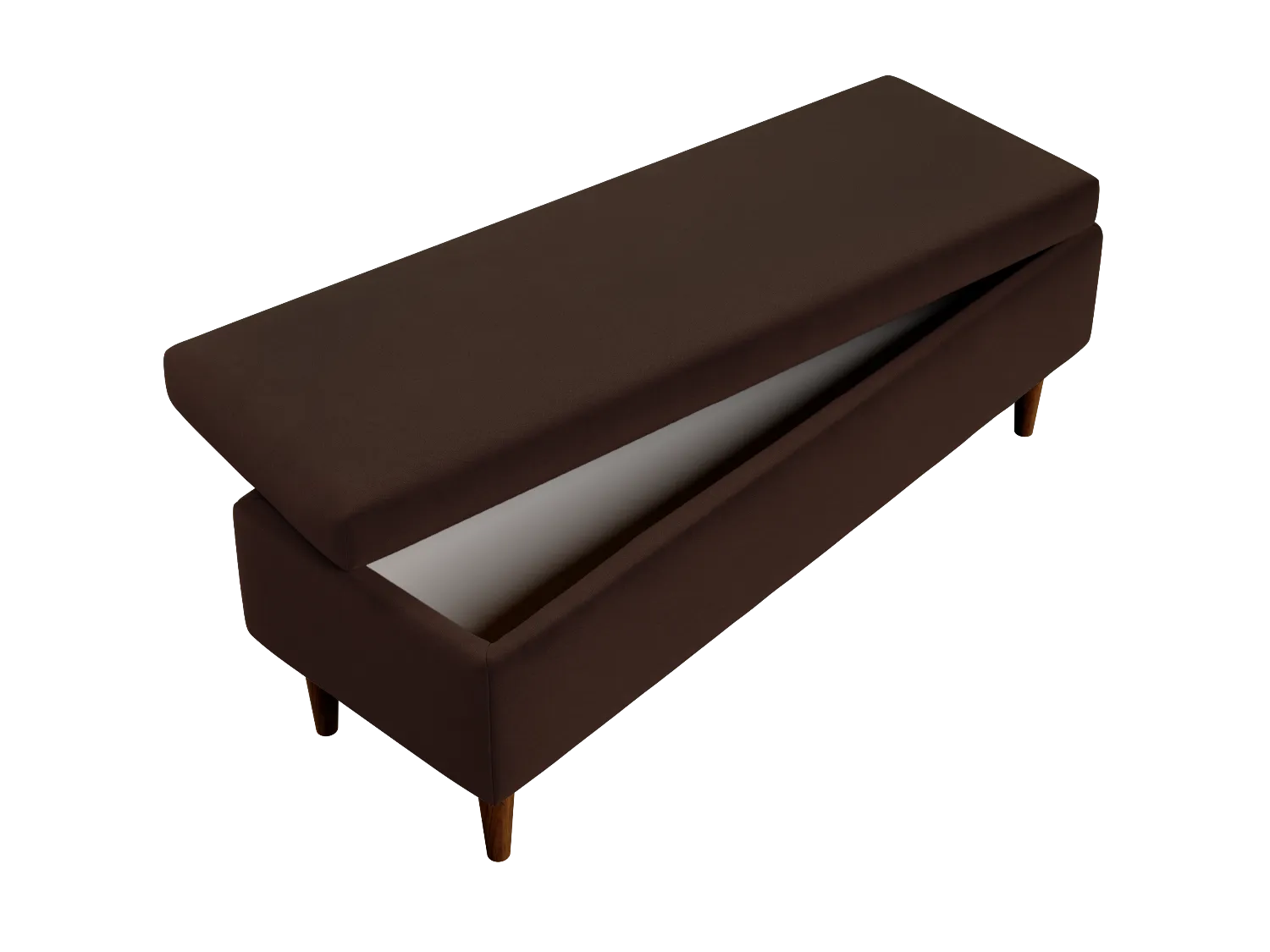 The Essential Storage Bench in Recycled Velvet