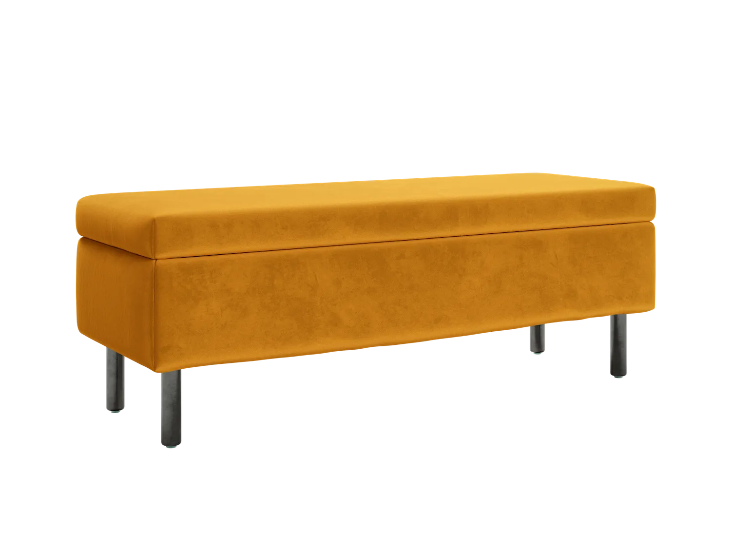 The Essential Storage Bench in Recycled Velvet