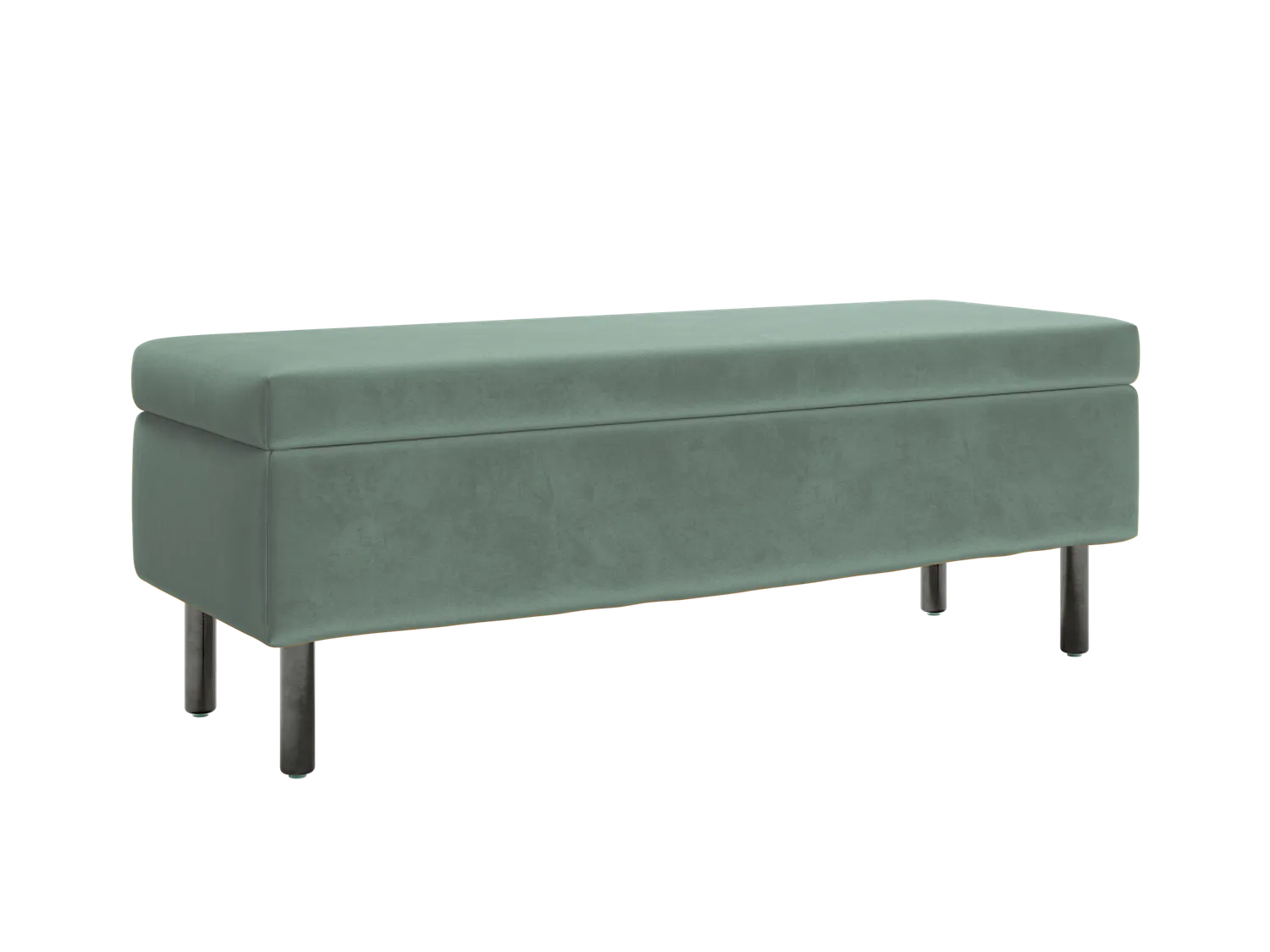 The Essential Storage Bench in Recycled Velvet