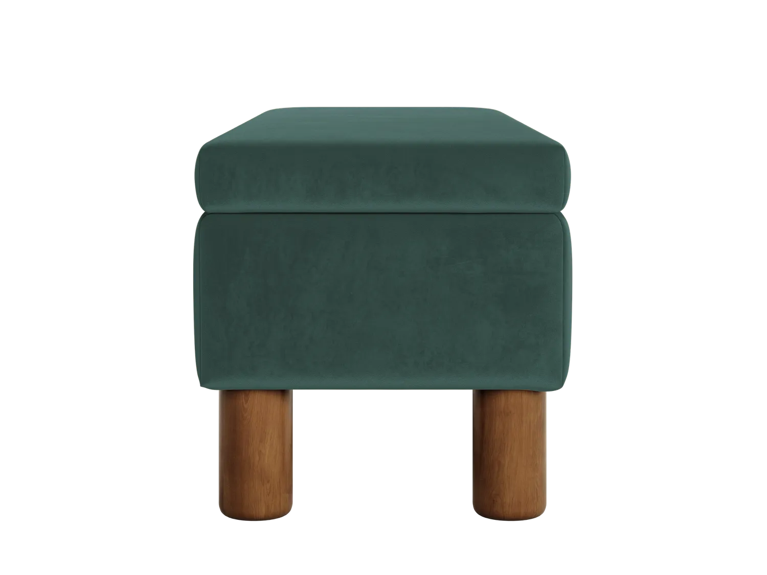 The Essential Storage Bench in Recycled Velvet
