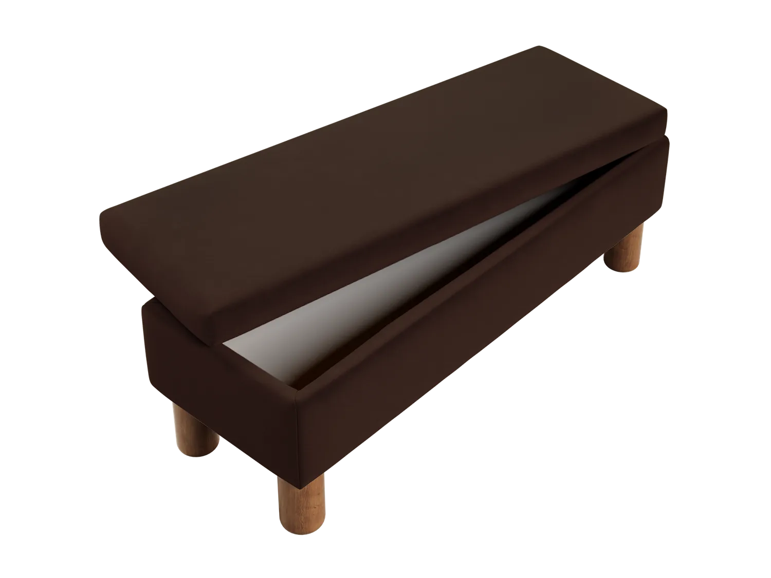 The Essential Storage Bench in Recycled Velvet