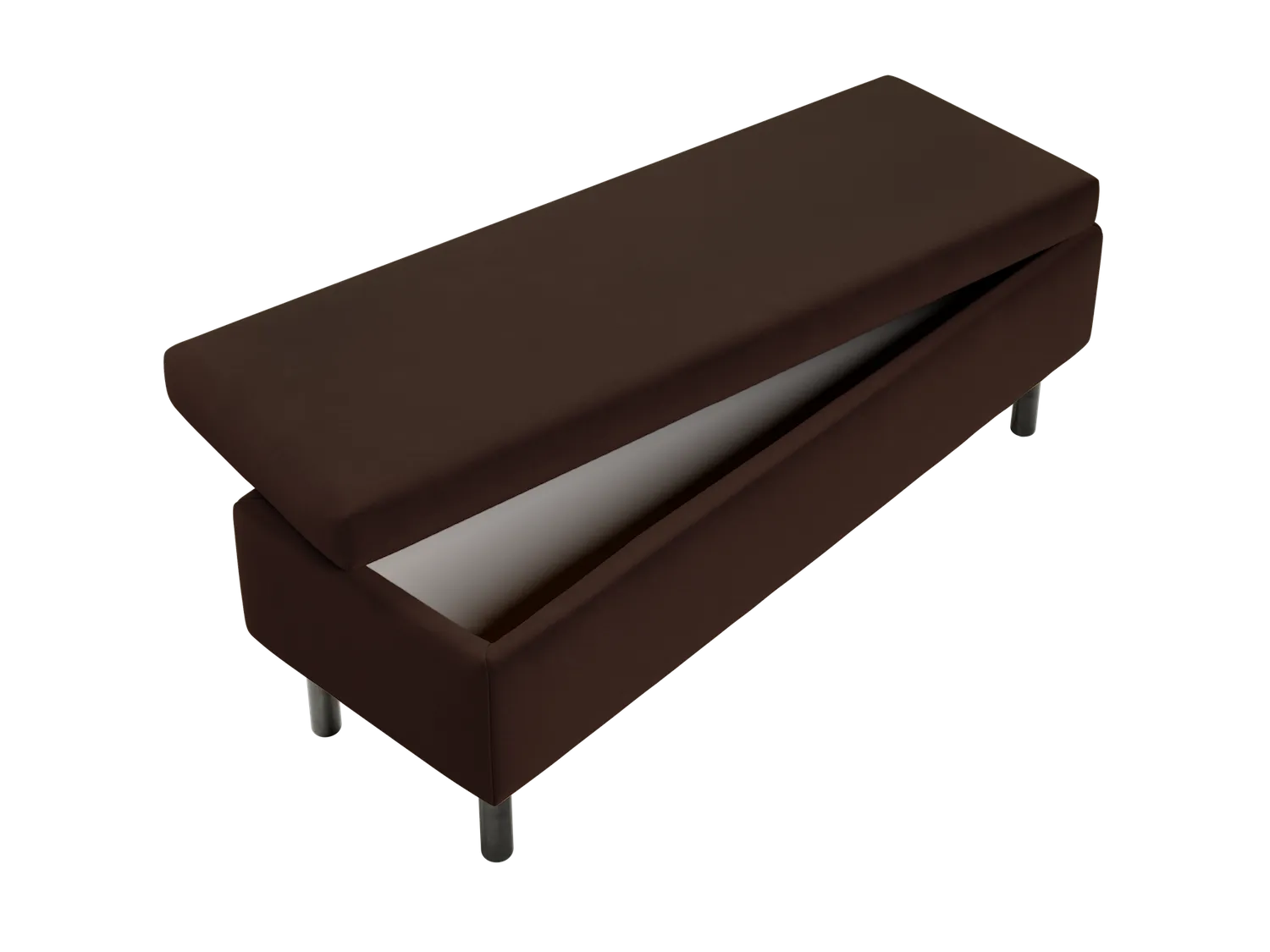 The Essential Storage Bench in Recycled Velvet