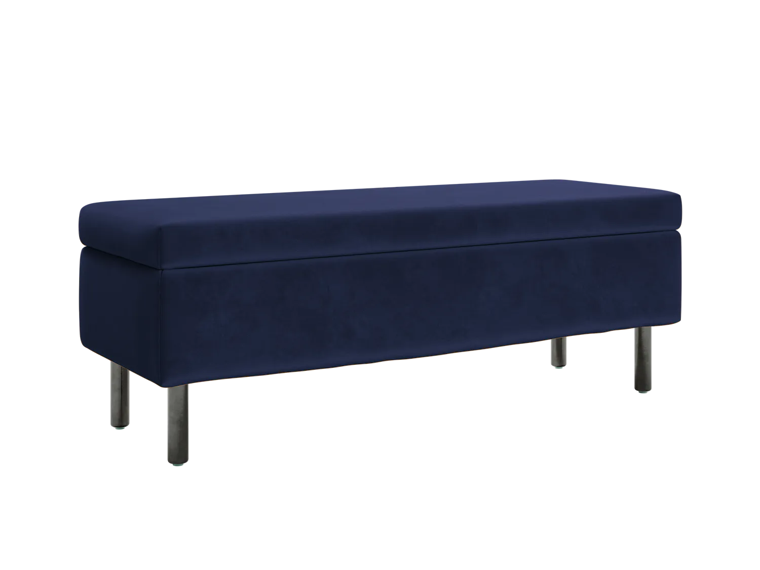 The Essential Storage Bench in Recycled Velvet